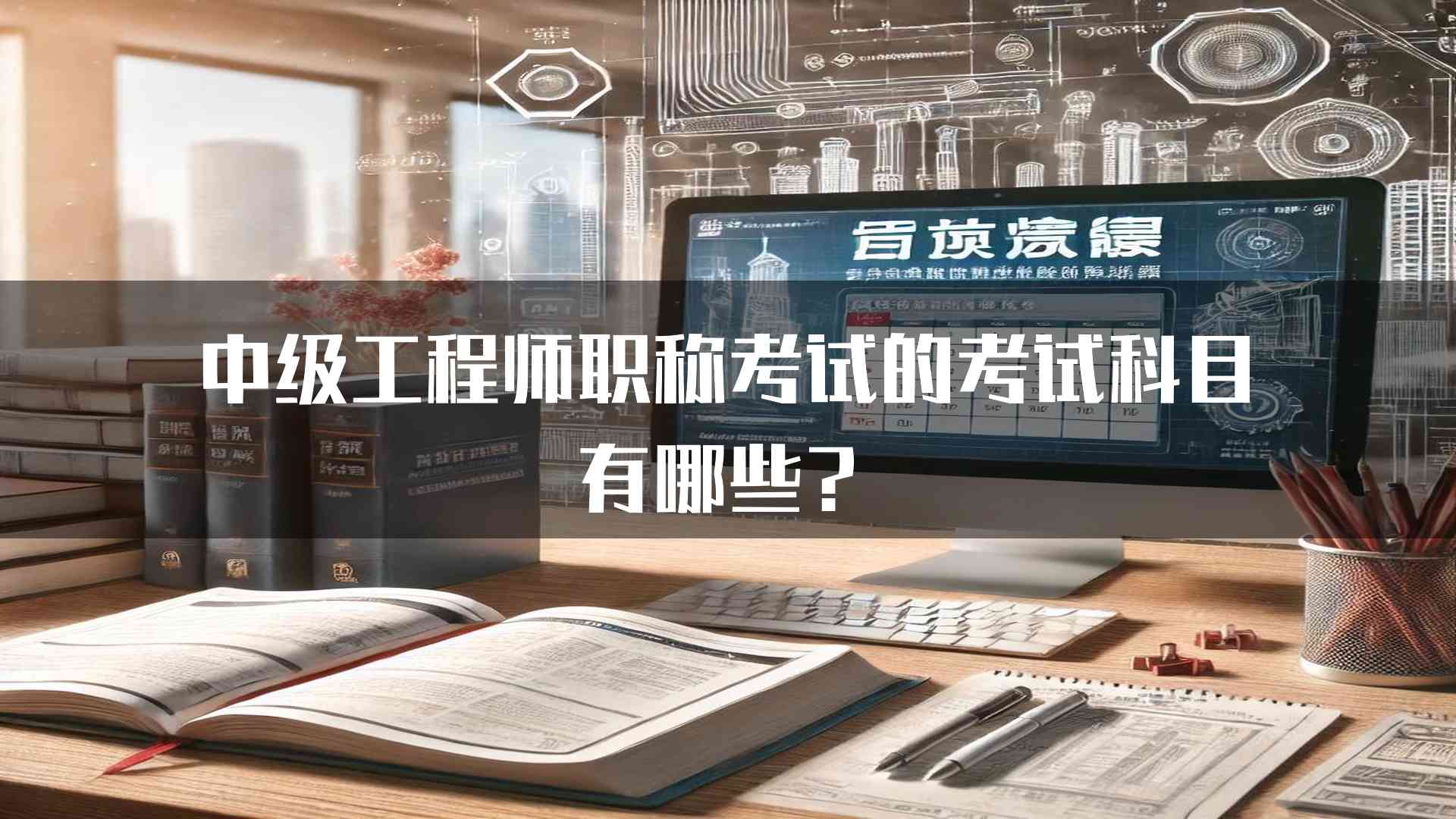 中级工程师职称考试的考试科目有哪些？