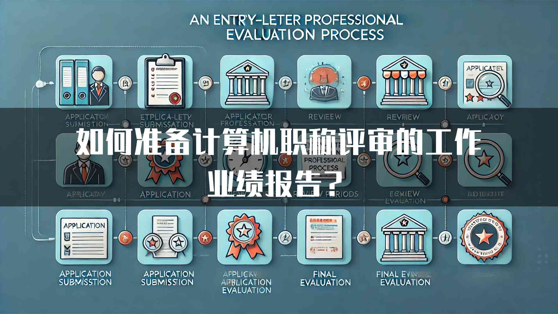 如何准备计算机职称评审的工作业绩报告？