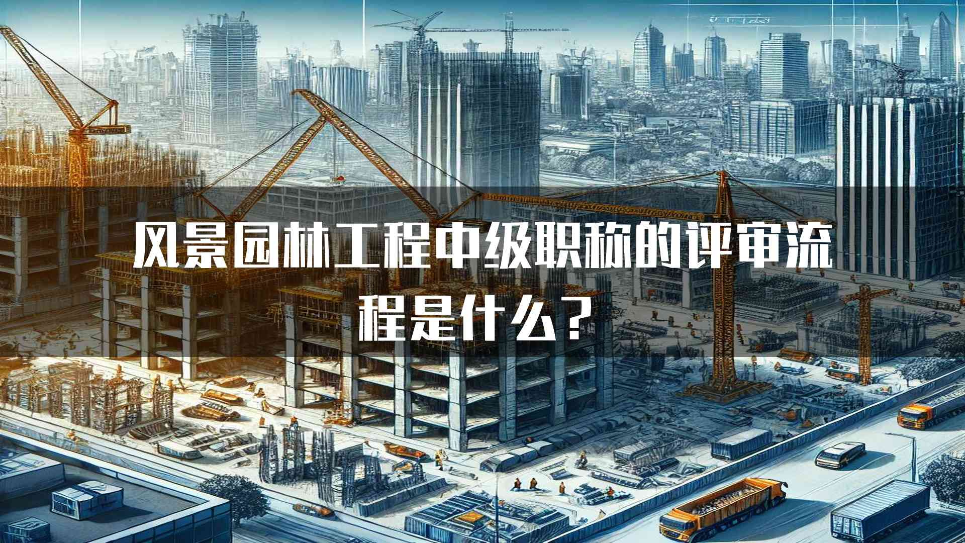 风景园林工程中级职称的评审流程是什么？