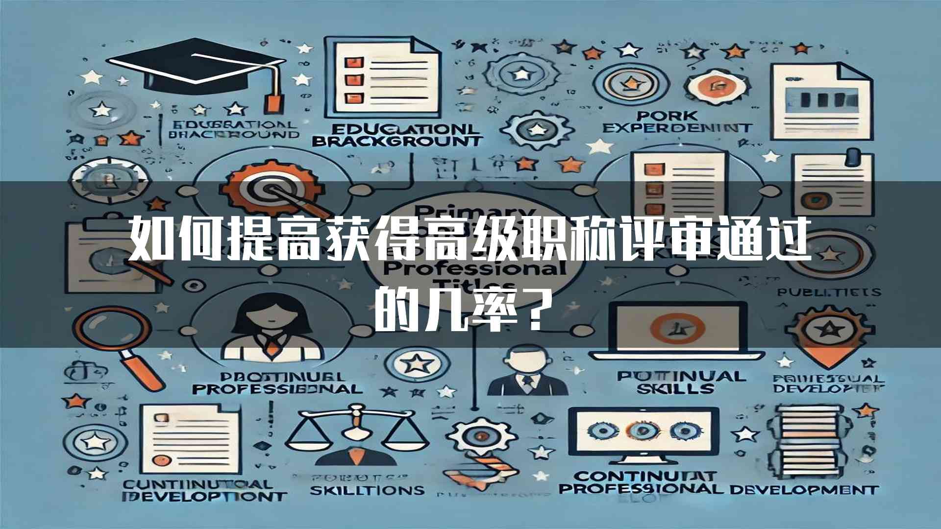 如何提高获得高级职称评审通过的几率？