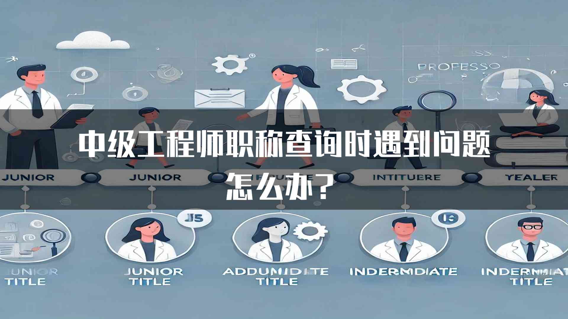 中级工程师职称查询时遇到问题怎么办？