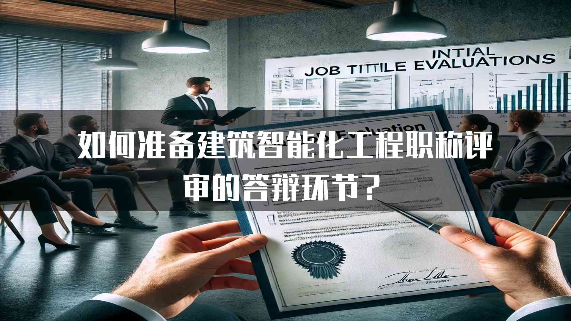 如何准备建筑智能化工程职称评审的答辩环节？