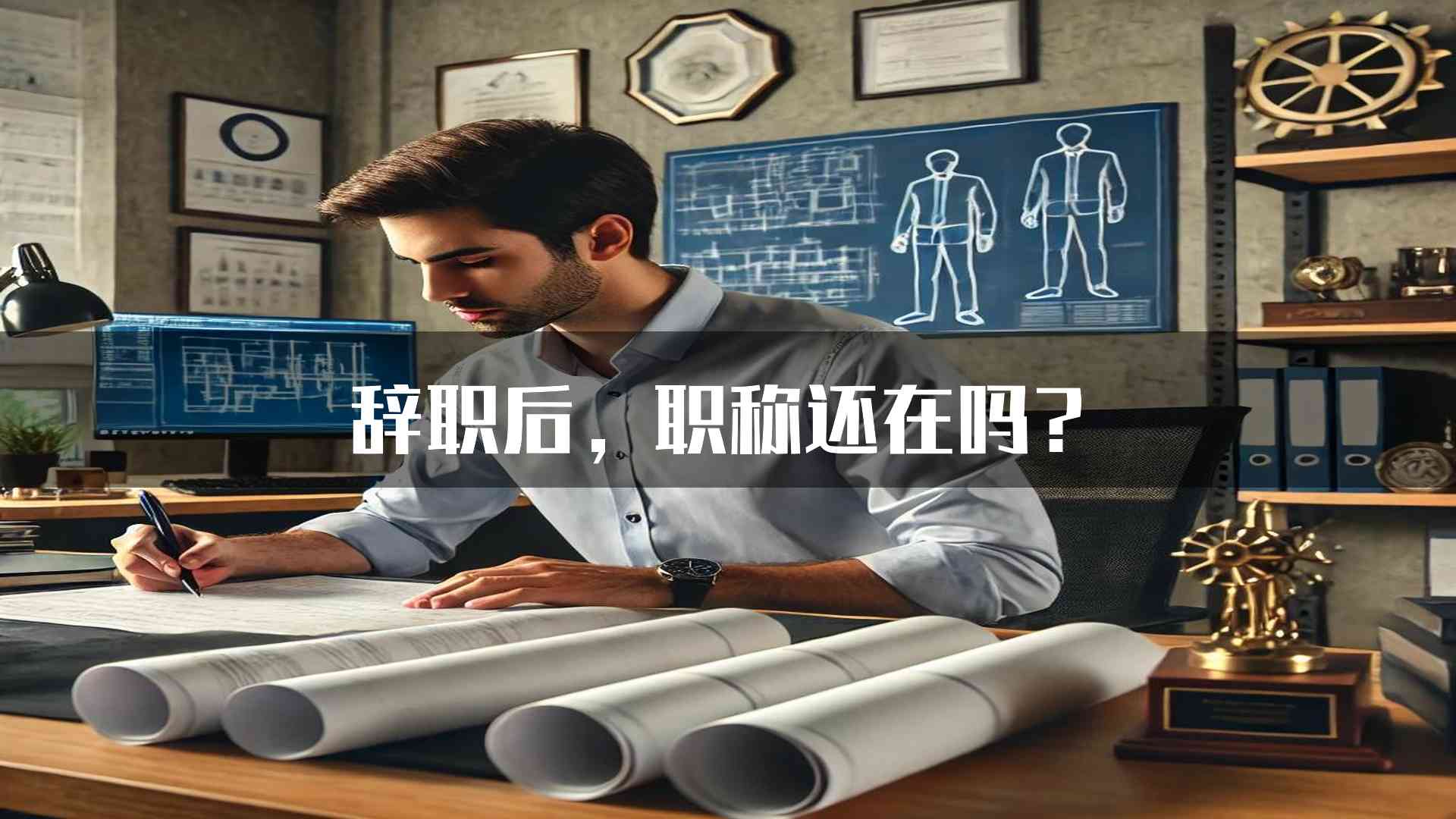 辞职后，职称还在吗？