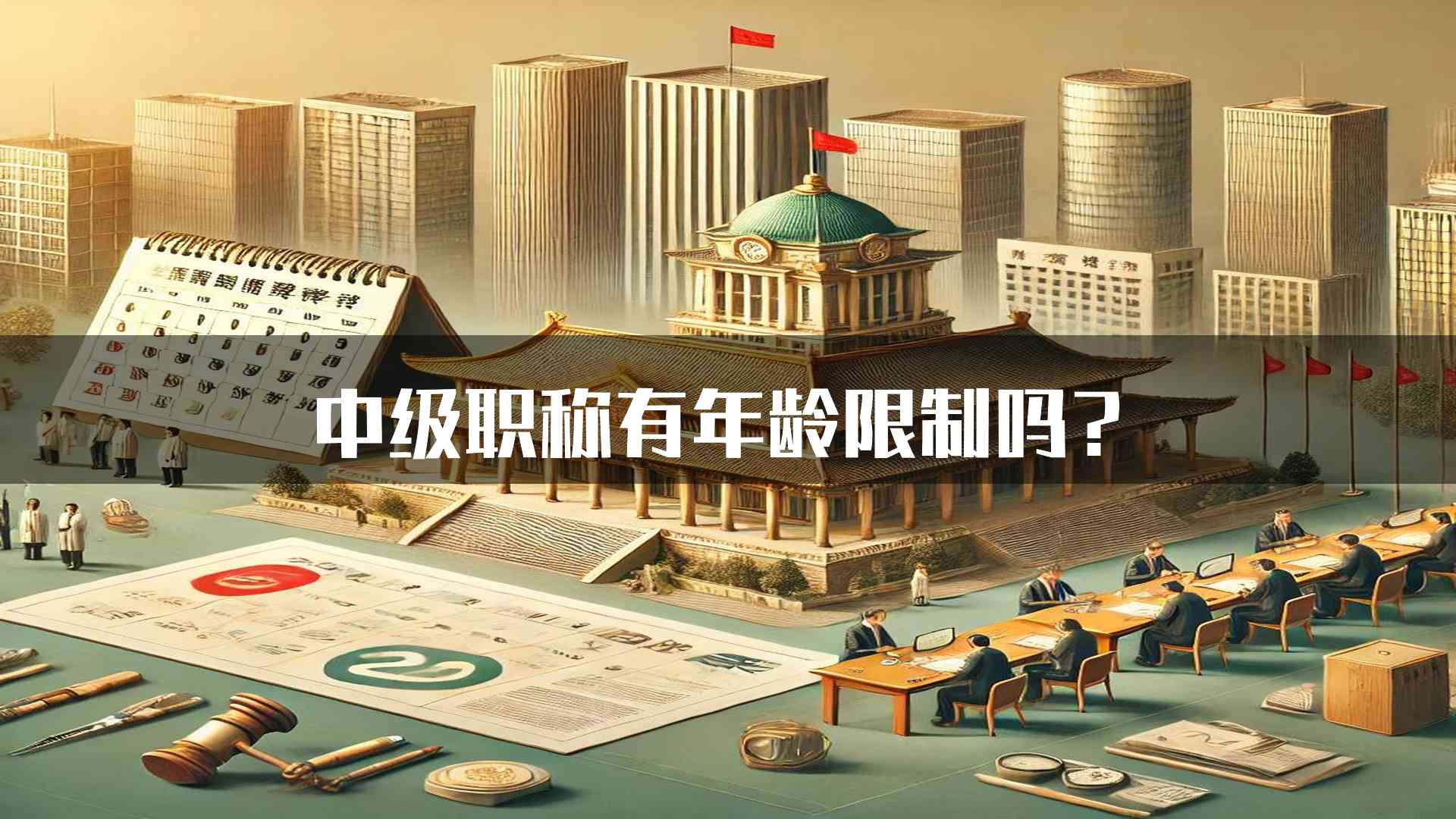 中级职称有年龄限制吗？