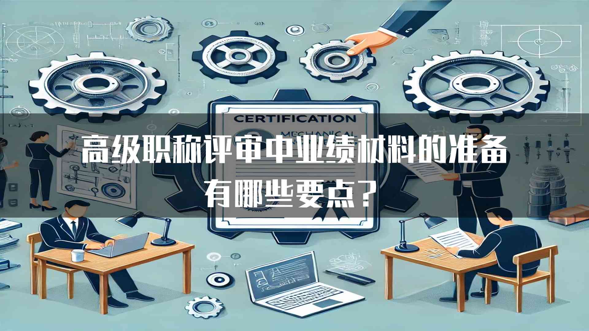 高级职称评审中业绩材料的准备有哪些要点？