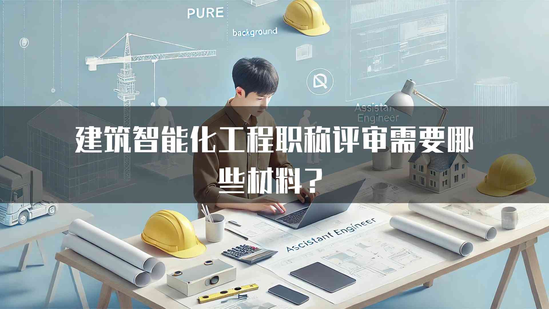 建筑智能化工程职称评审需要哪些材料？