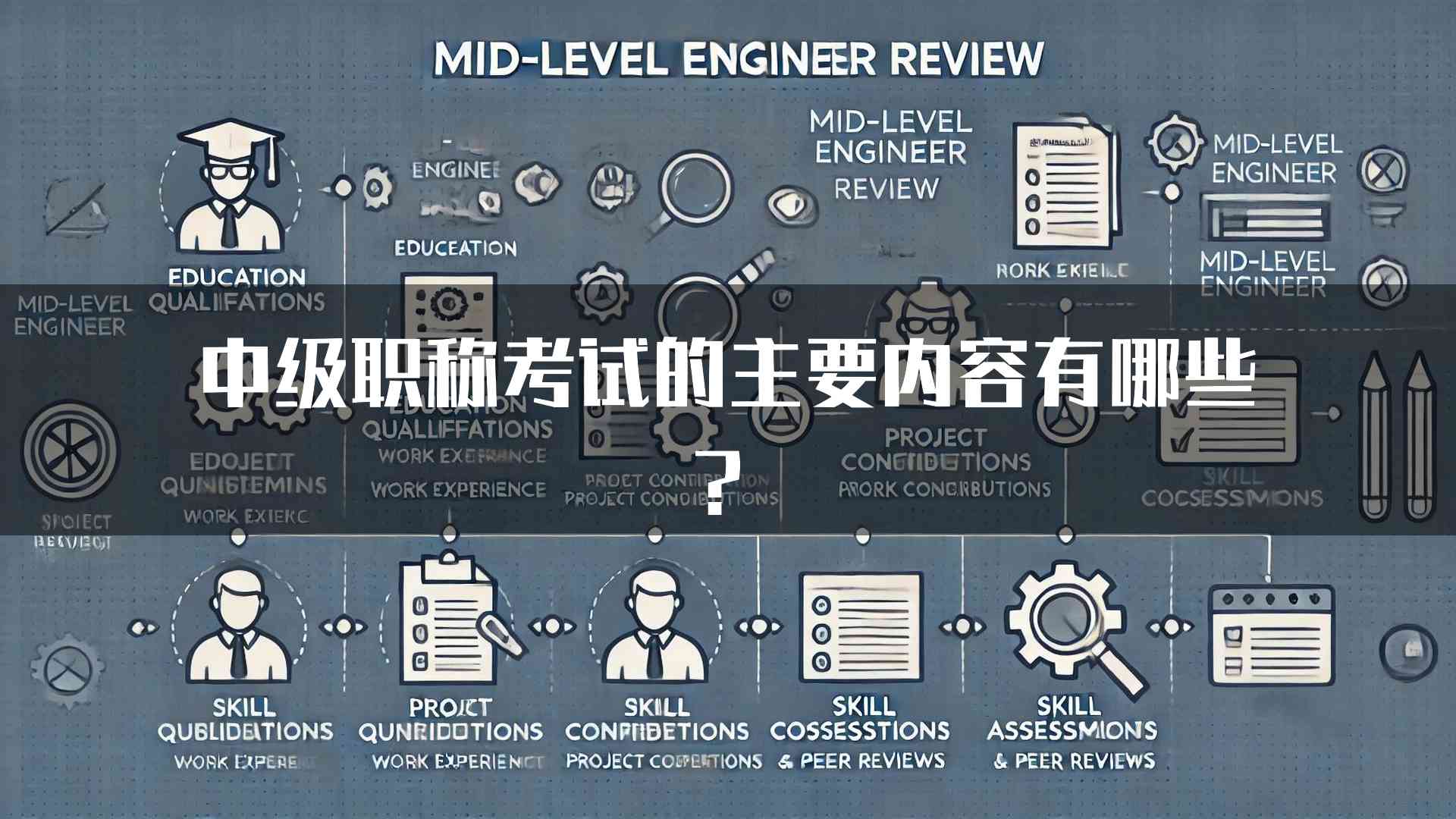 中级职称考试的主要内容有哪些？