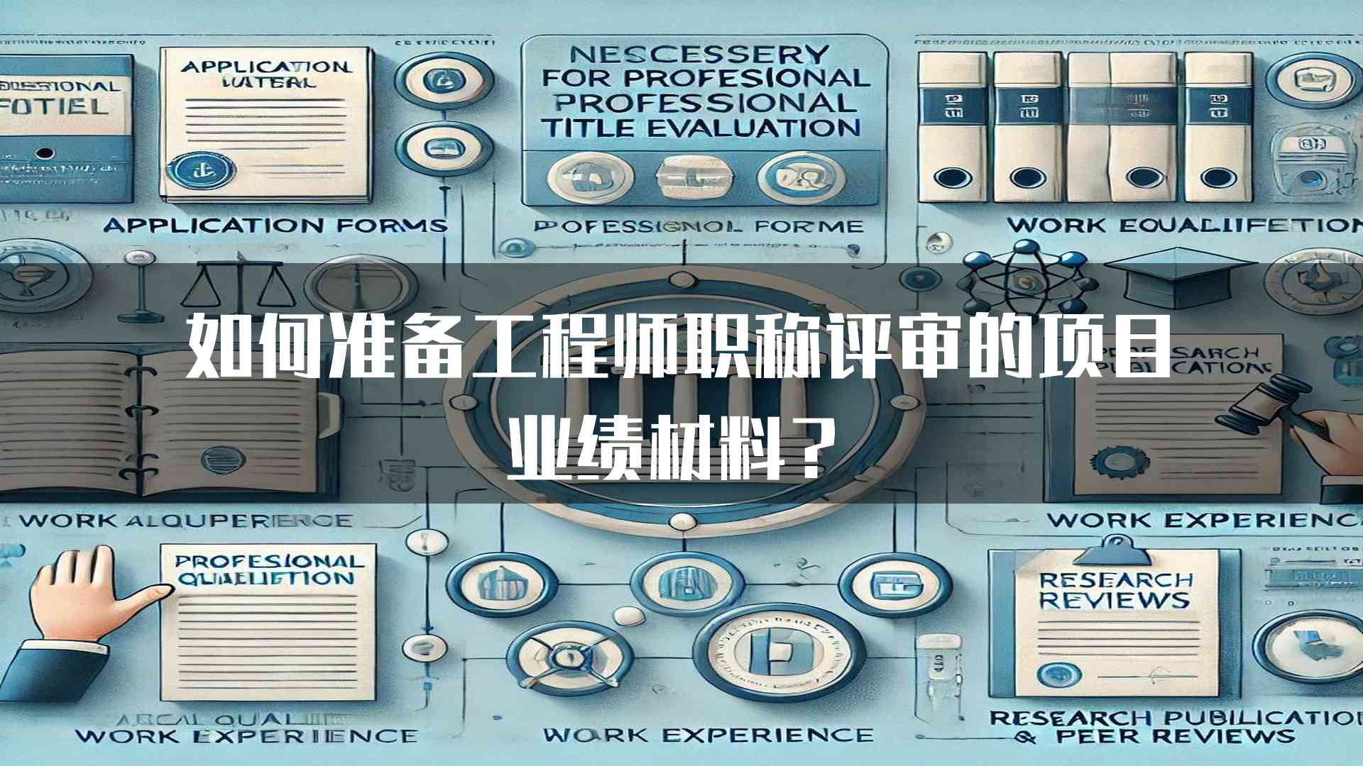 如何准备工程师职称评审的项目业绩材料？