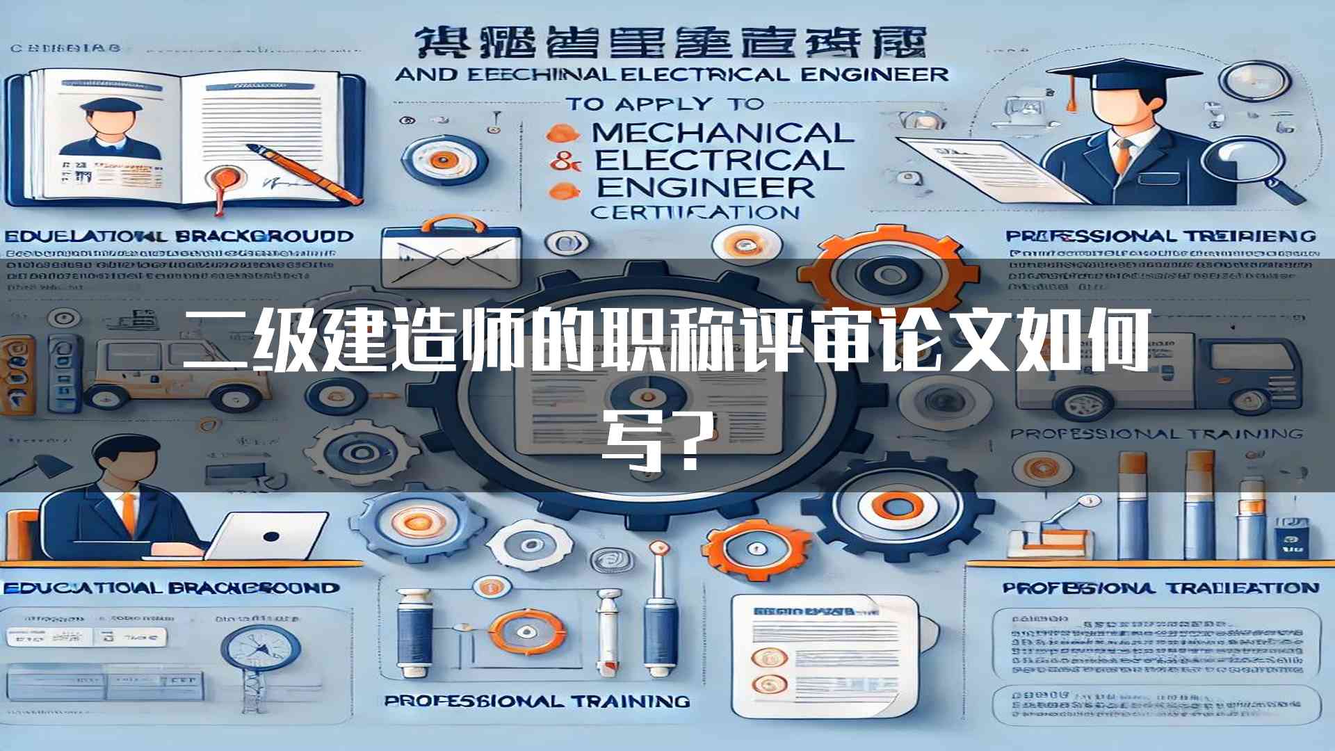 二级建造师的职称评审论文如何写？