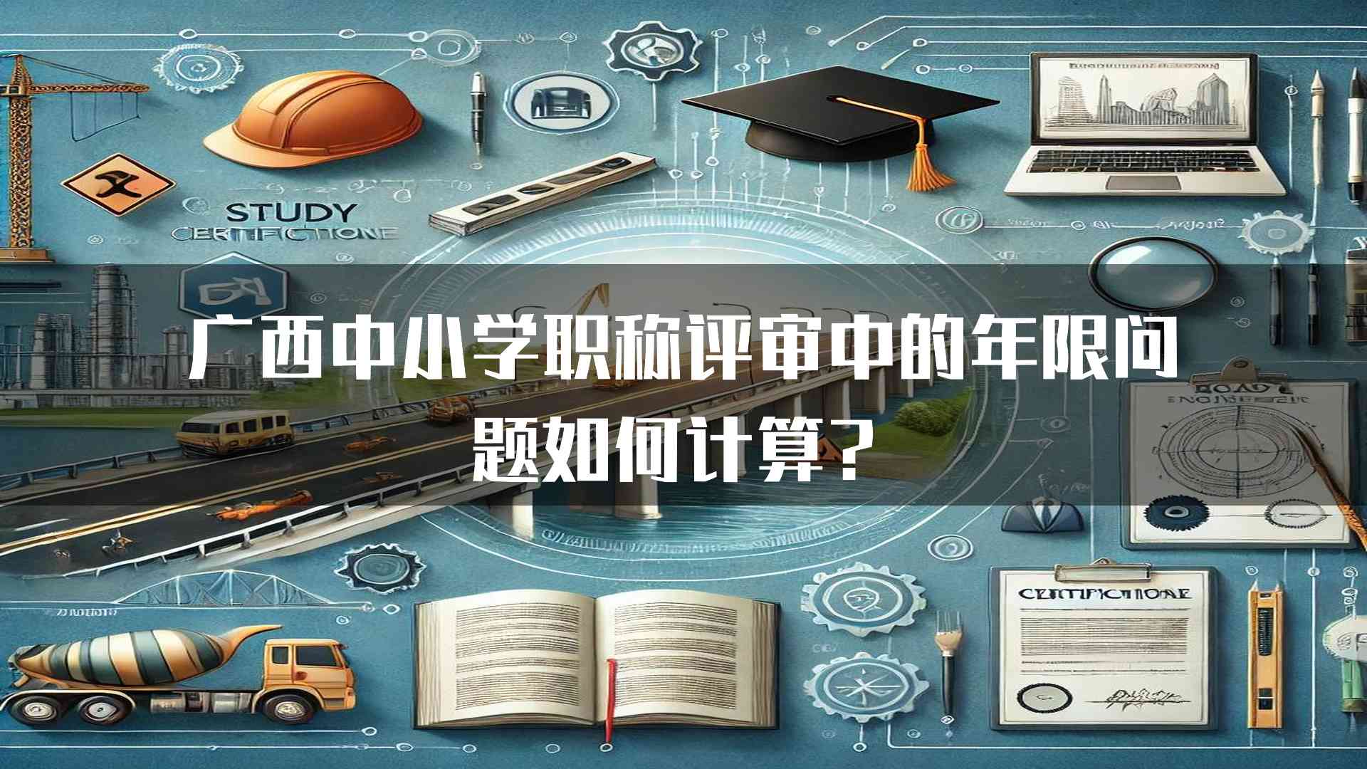 广西中小学职称评审中的年限问题如何计算？