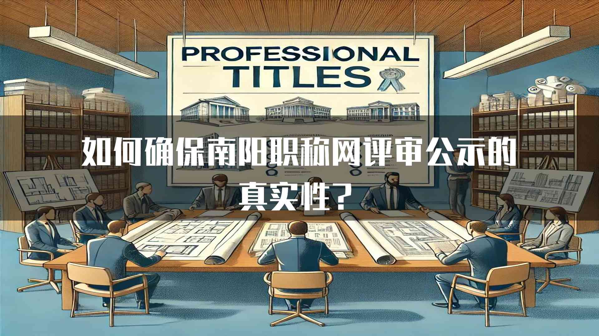 如何确保南阳职称网评审公示的真实性？