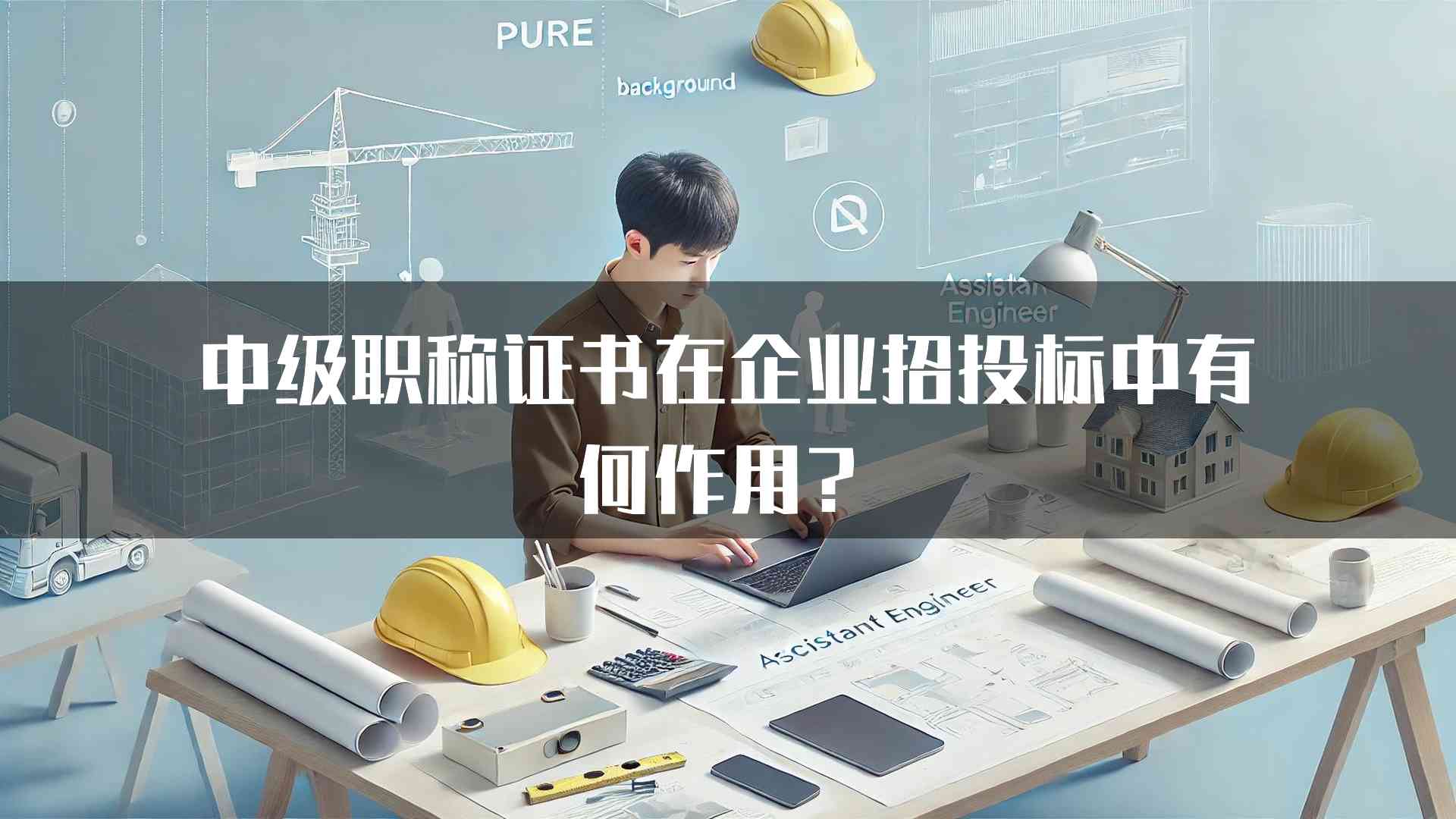 中级职称证书在企业招投标中有何作用？