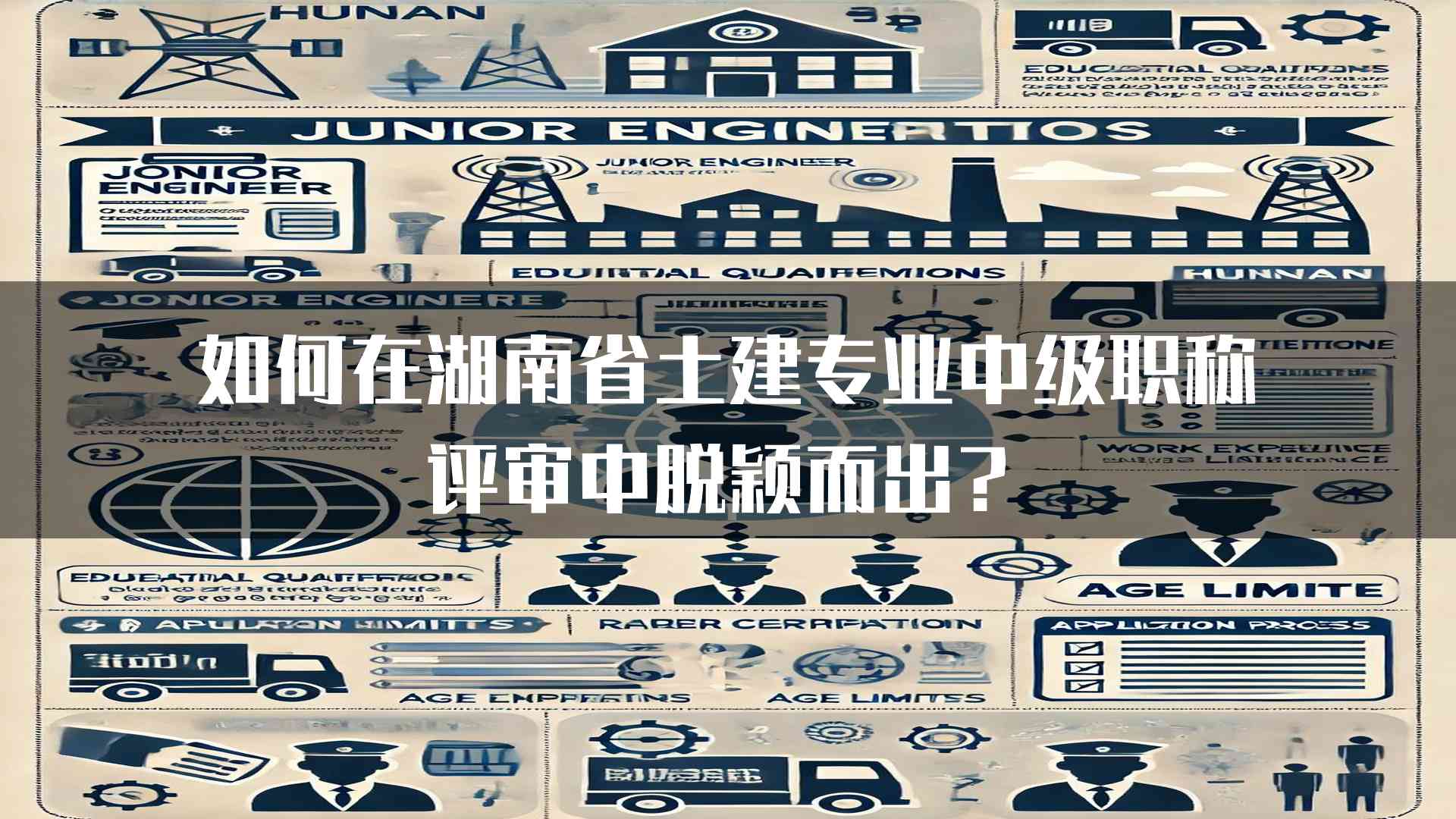 如何在湖南省土建专业中级职称评审中脱颖而出？