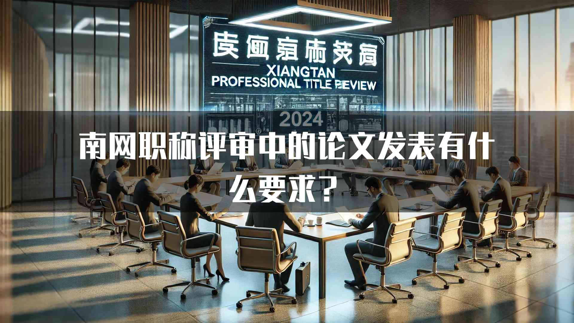 南网职称评审中的论文发表有什么要求？