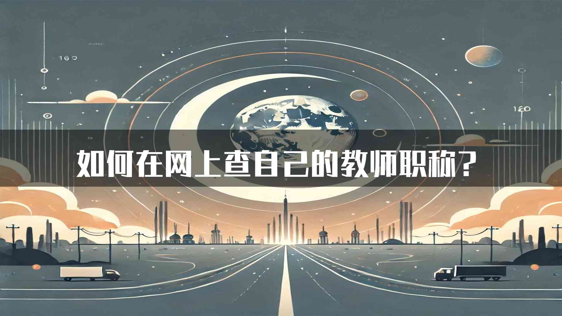 如何在网上查自己的教师职称？