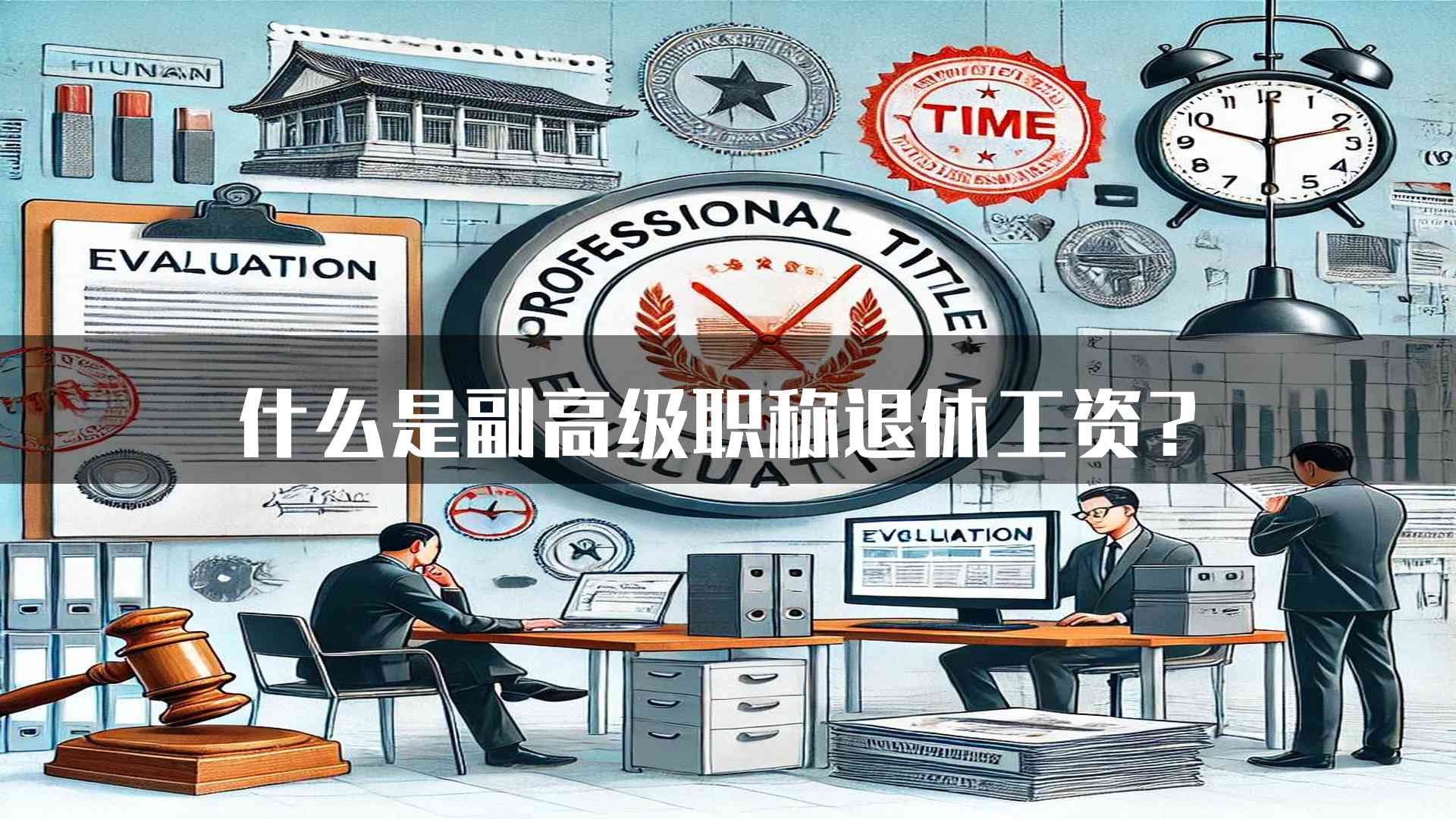 什么是副高级职称退休工资？