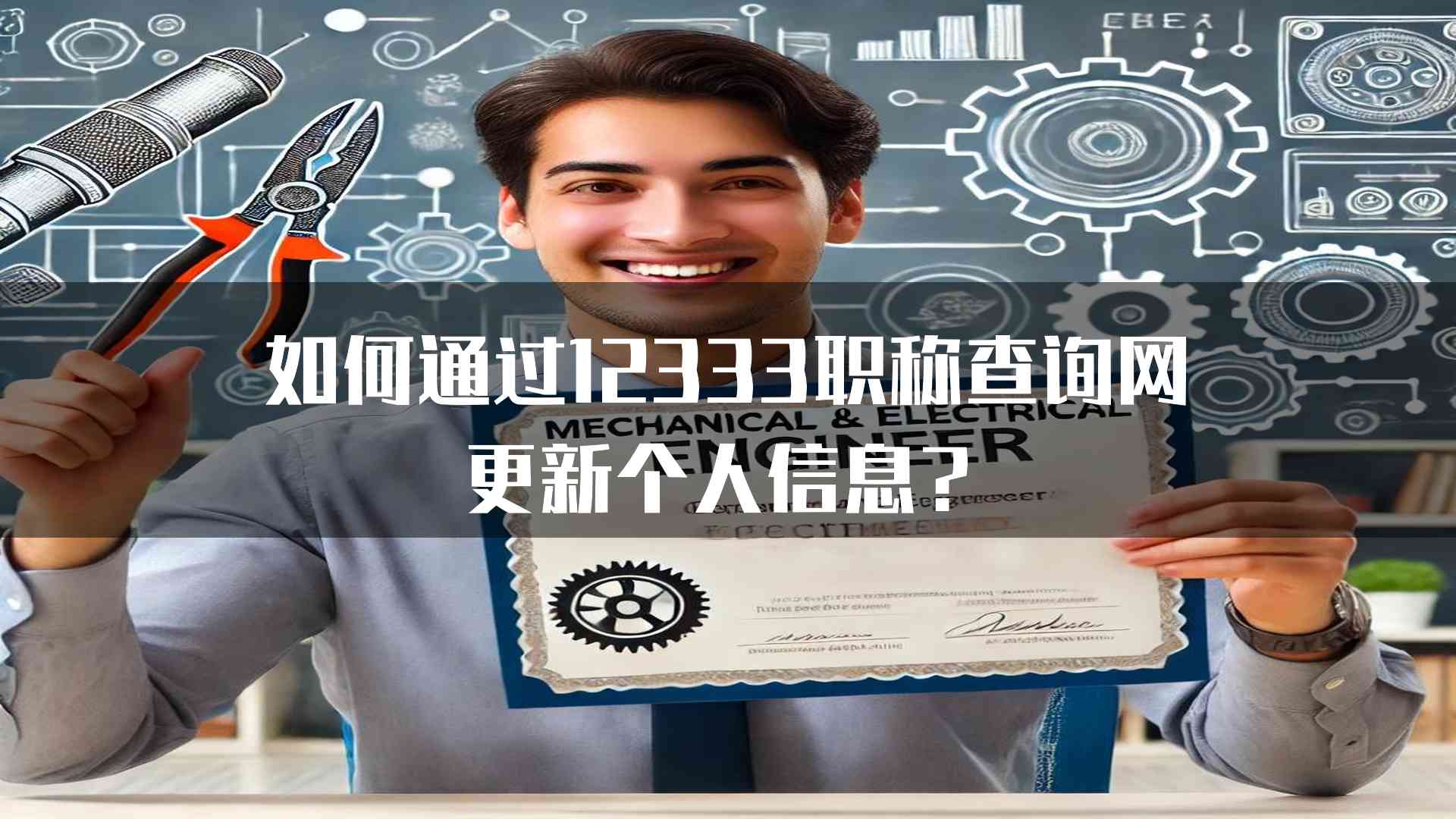 如何通过12333职称查询网更新个人信息？