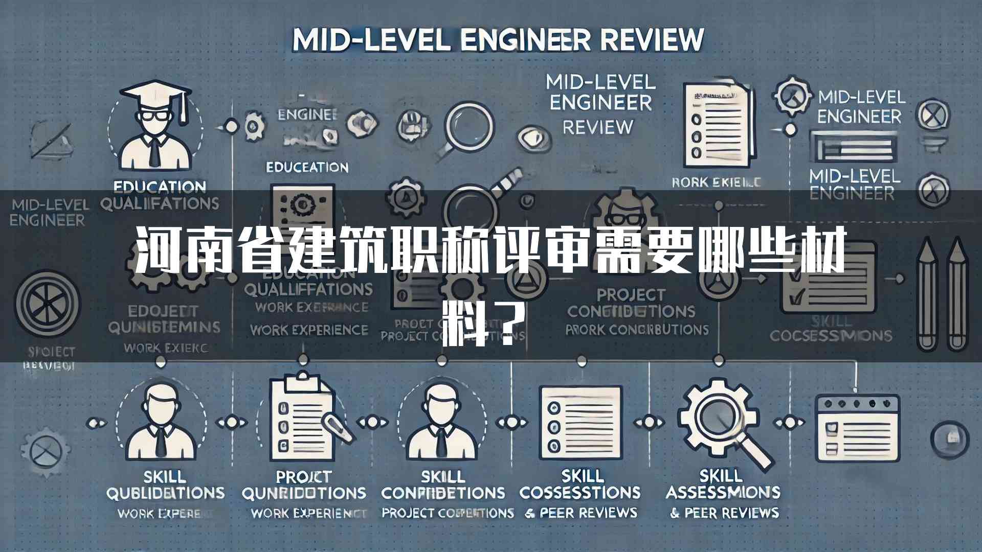 河南省建筑职称评审需要哪些材料？