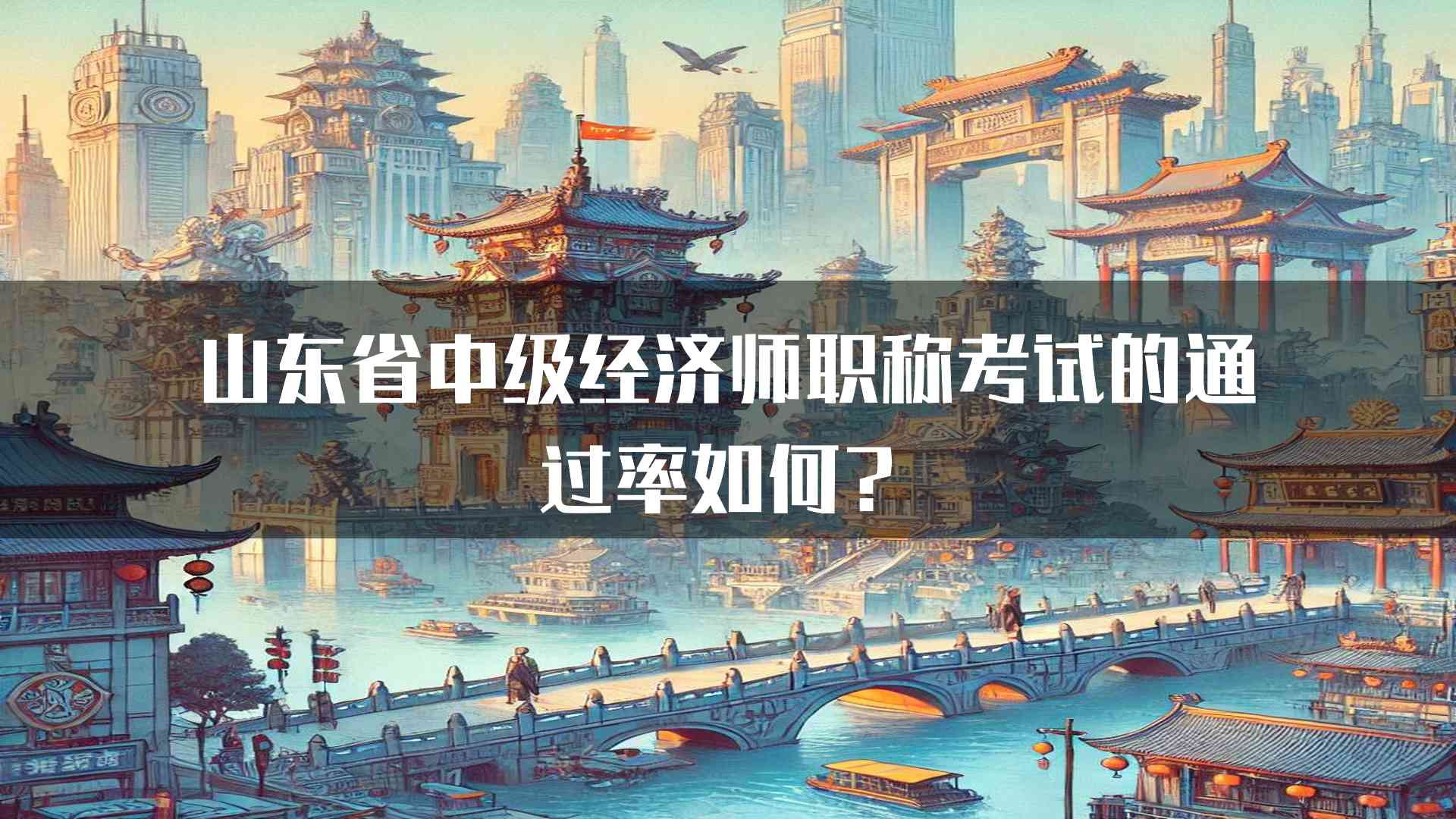 山东省中级经济师职称考试的通过率如何？