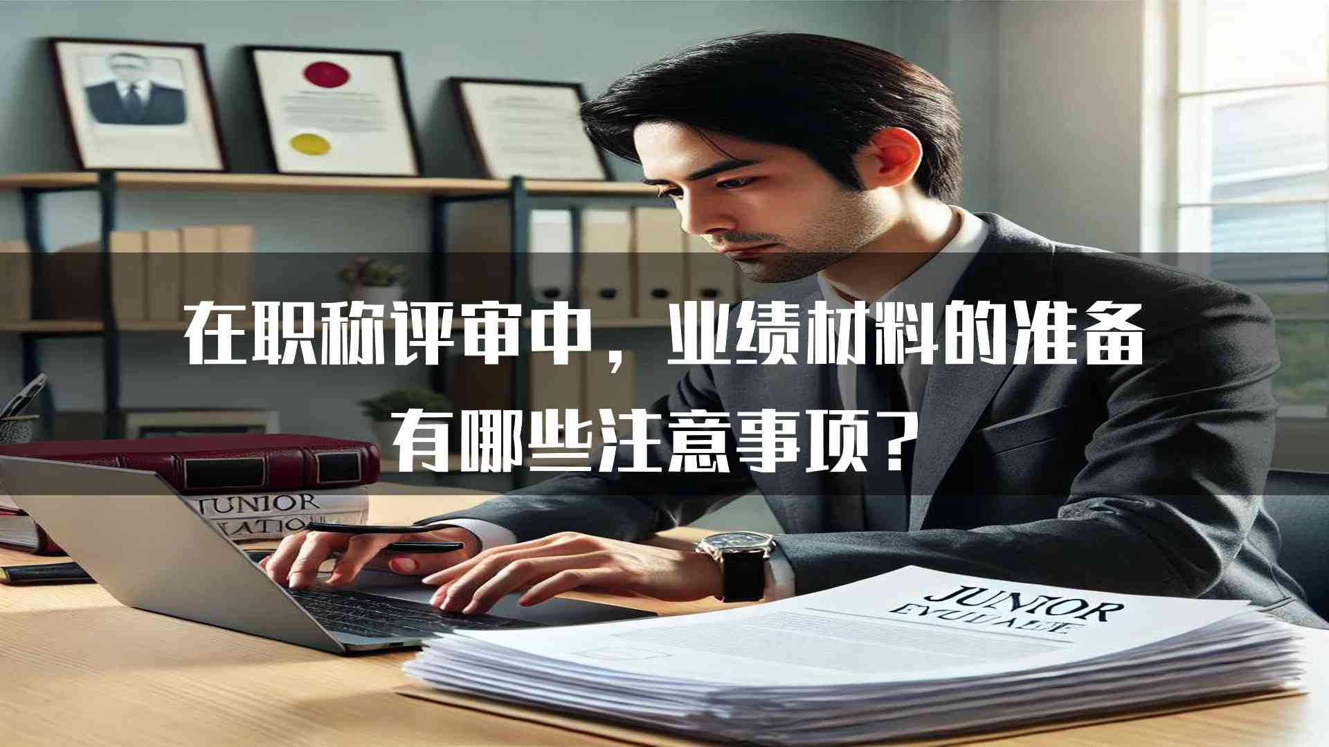 在职称评审中，业绩材料的准备有哪些注意事项？