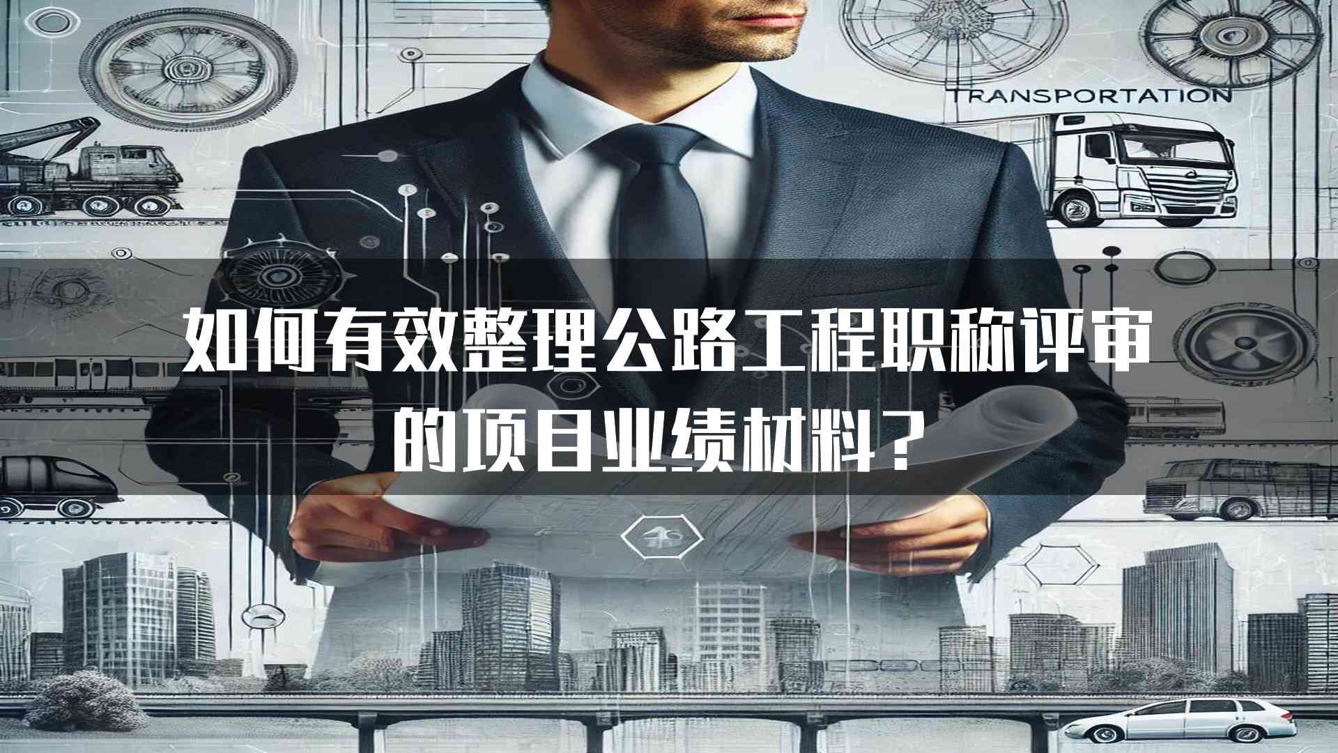 如何有效整理公路工程职称评审的项目业绩材料？