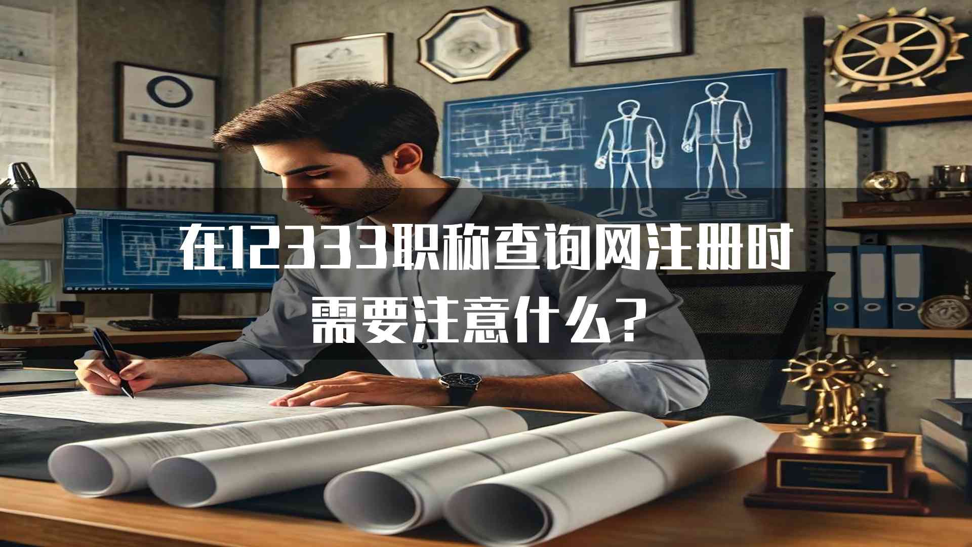 在12333职称查询网注册时需要注意什么？