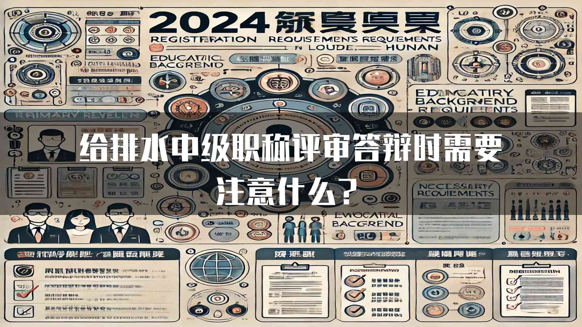 给排水中级职称评审答辩时需要注意什么？