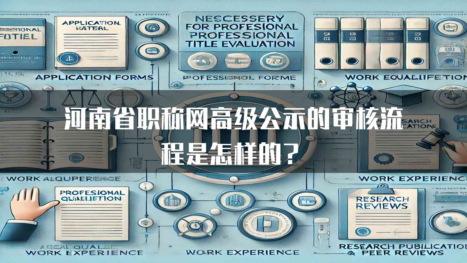 河南省职称网高级公示的审核流程是怎样的？