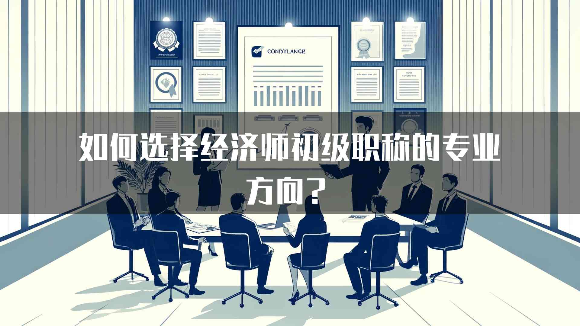 如何选择经济师初级职称的专业方向？