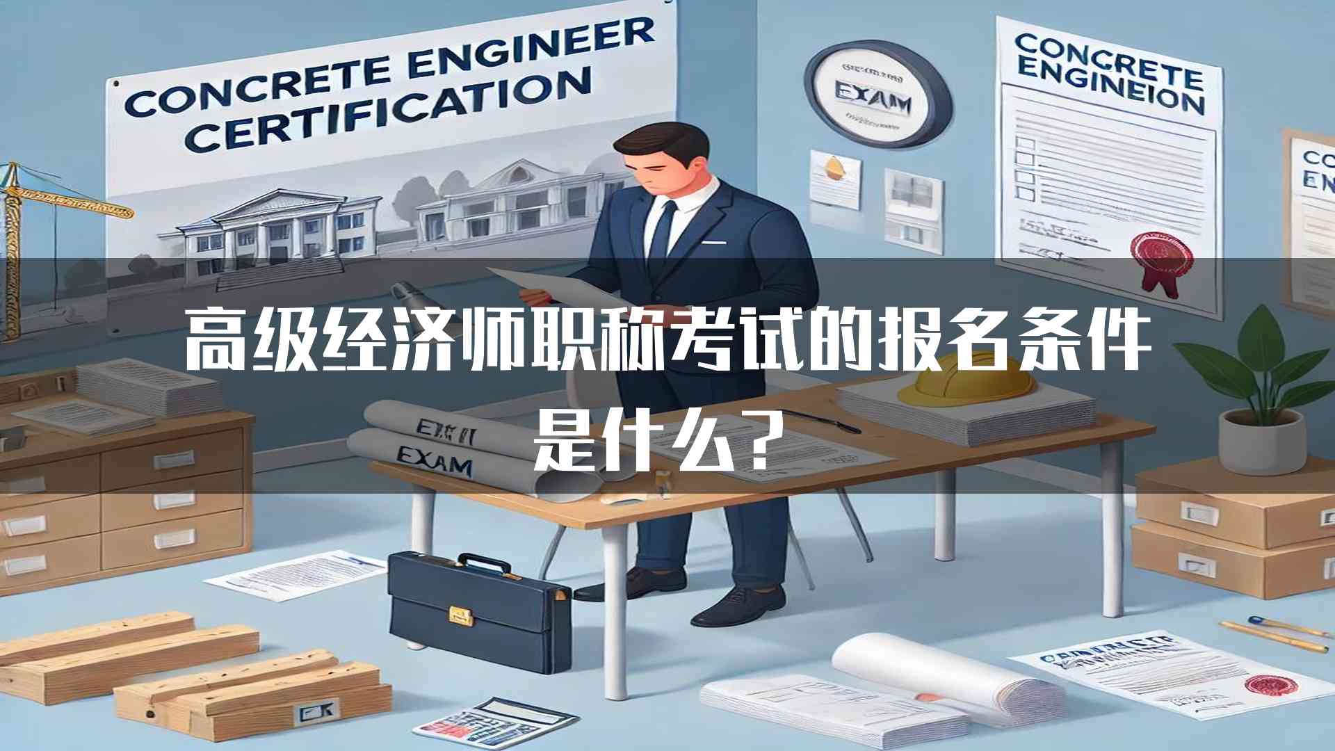 高级经济师职称考试的报名条件是什么？