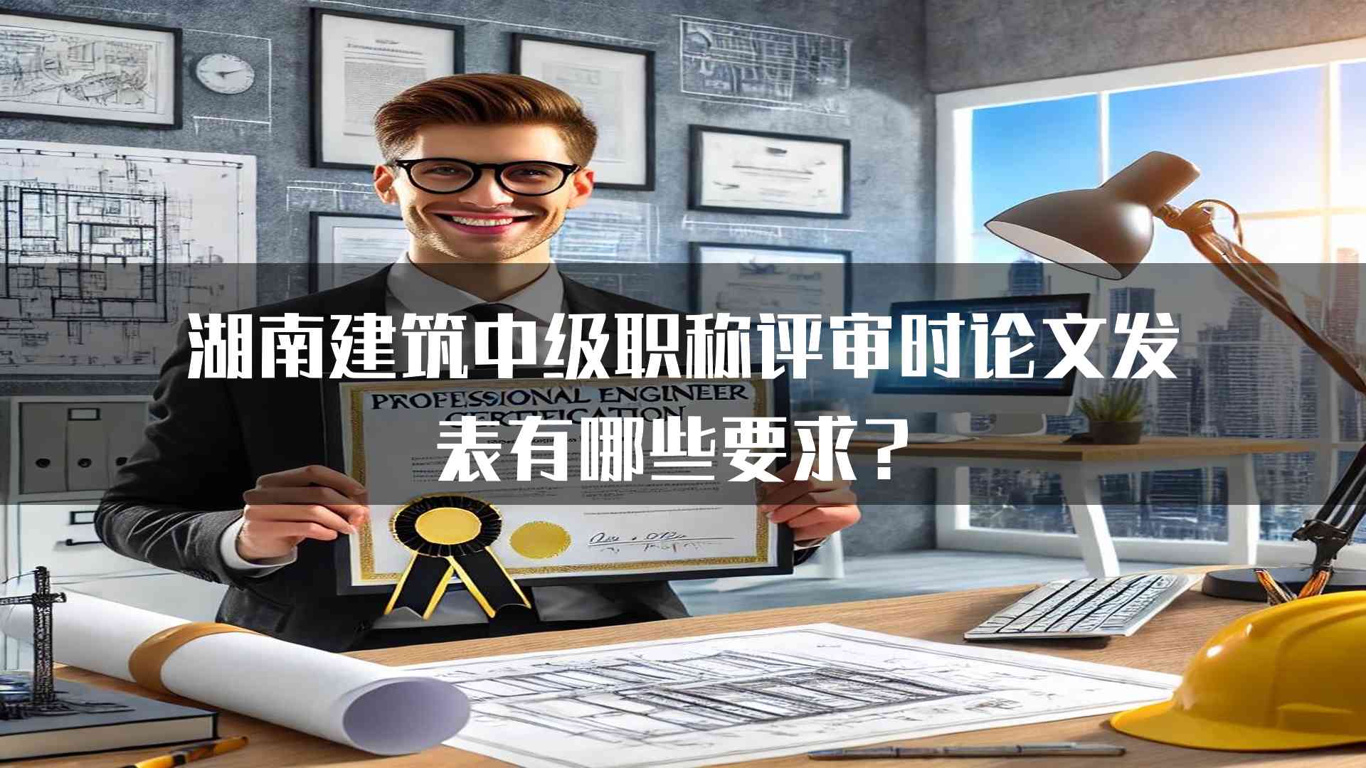 湖南建筑中级职称评审时论文发表有哪些要求？