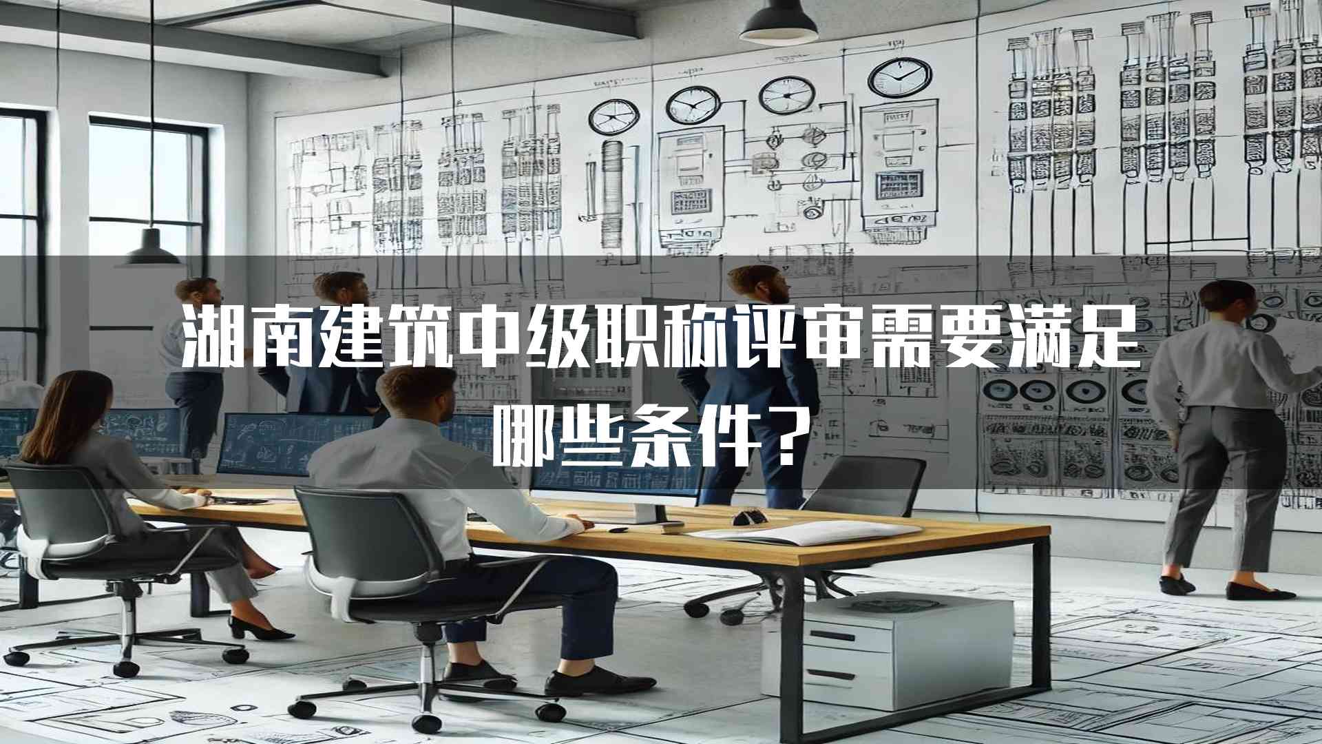 湖南建筑中级职称评审需要满足哪些条件？