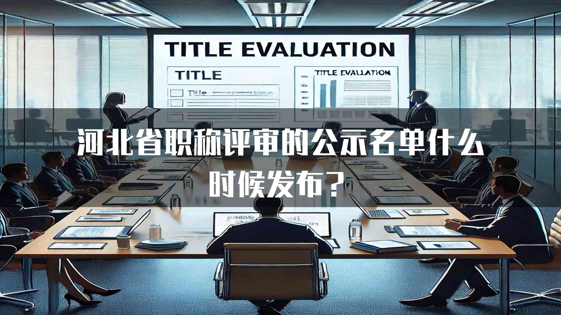 河北省职称评审的公示名单什么时候发布？