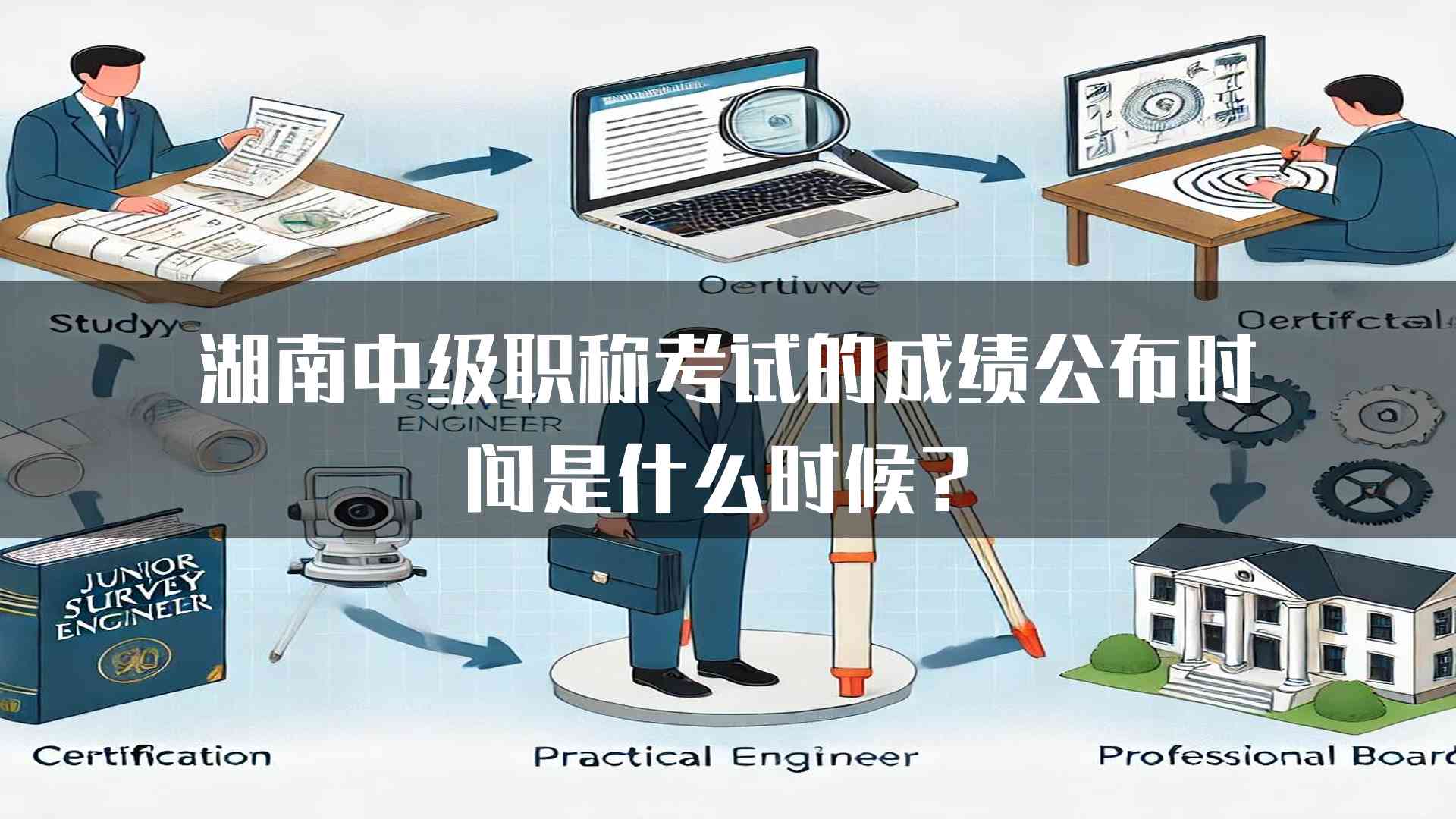 湖南中级职称考试的成绩公布时间是什么时候？