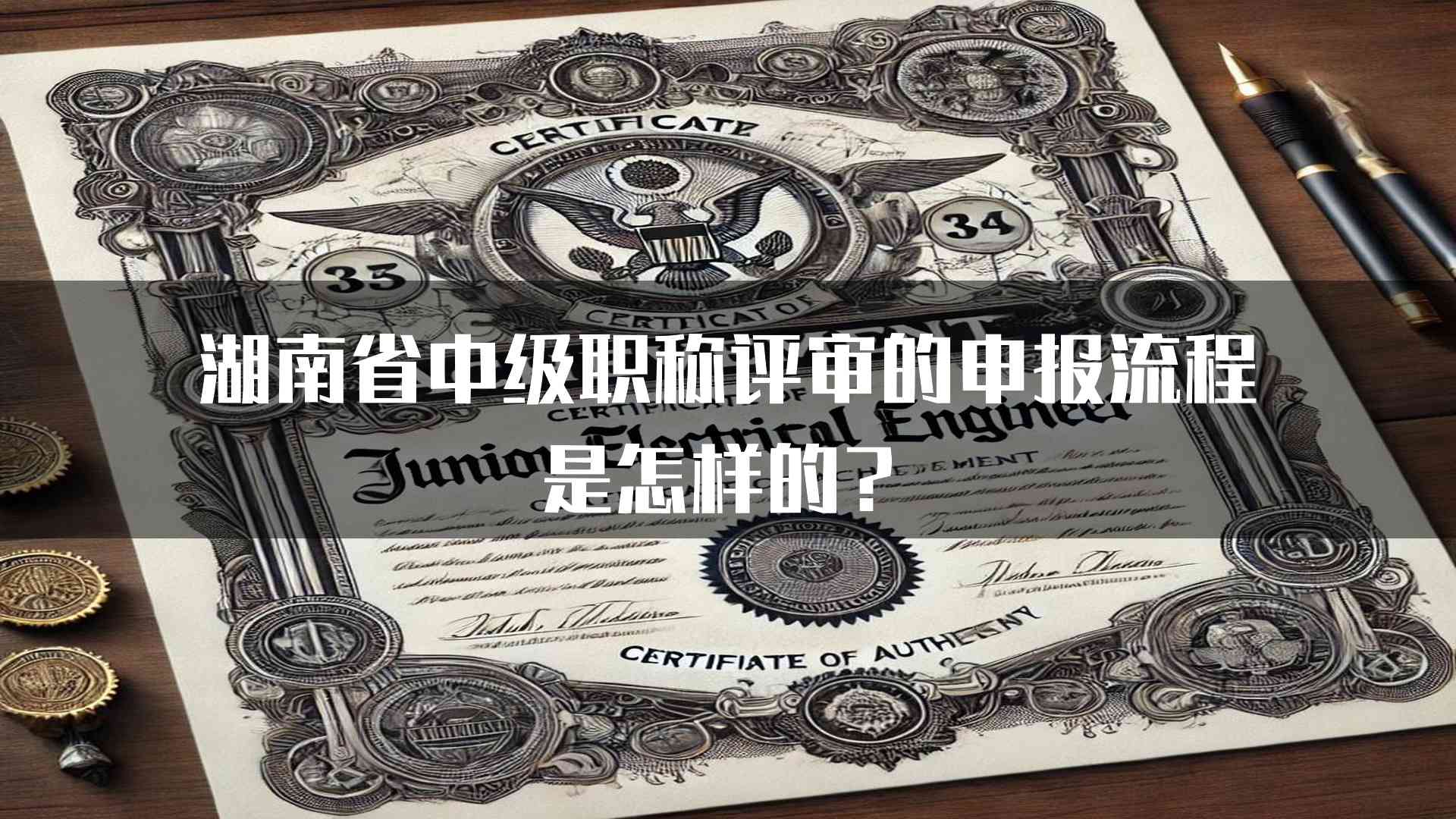 湖南省中级职称评审的申报流程是怎样的？