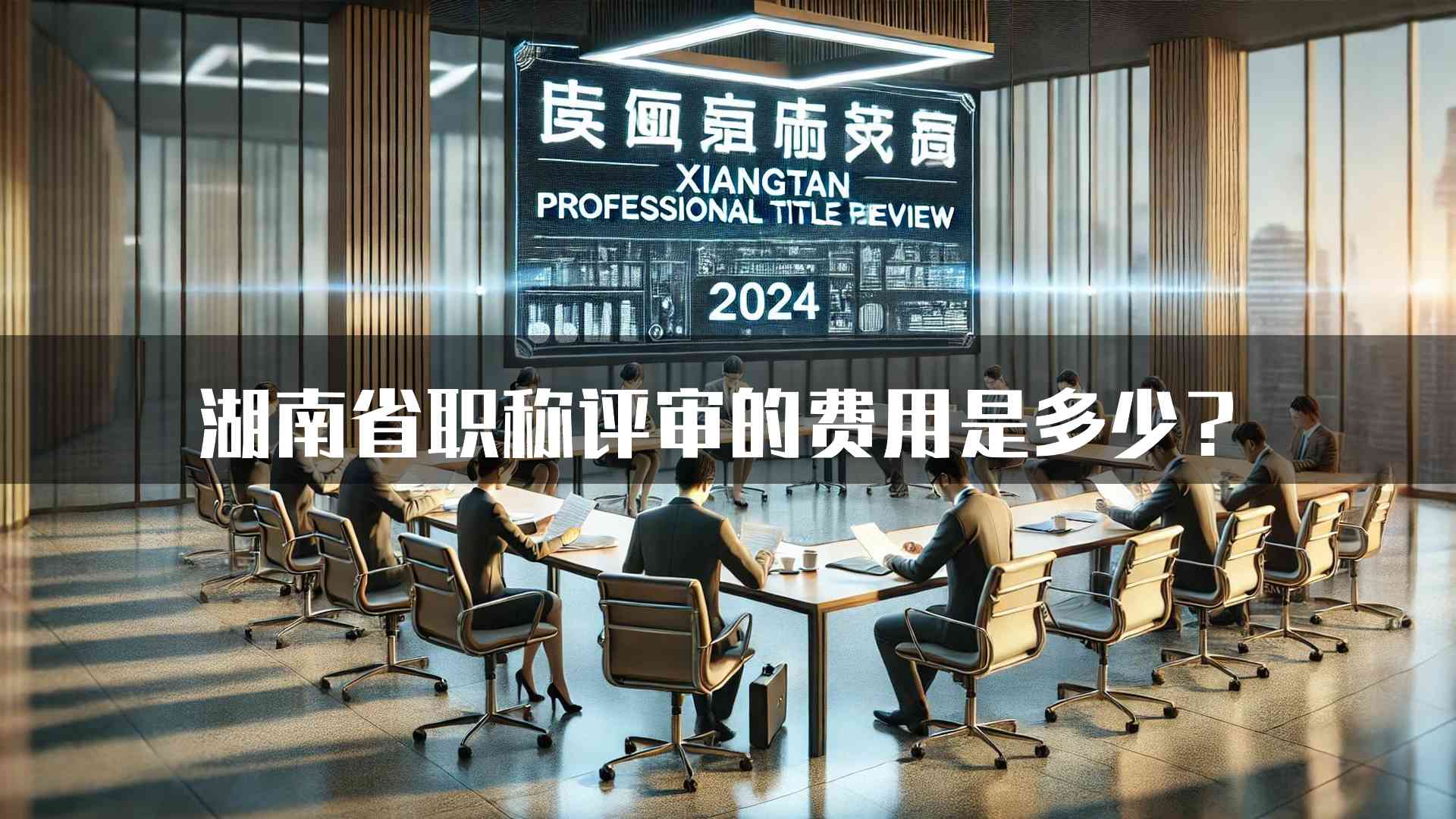 湖南省职称评审的费用是多少？