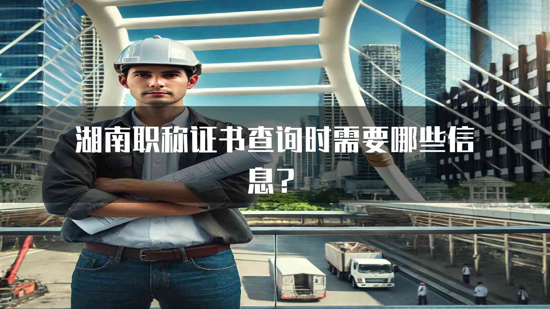 湖南职称证书查询时需要哪些信息？