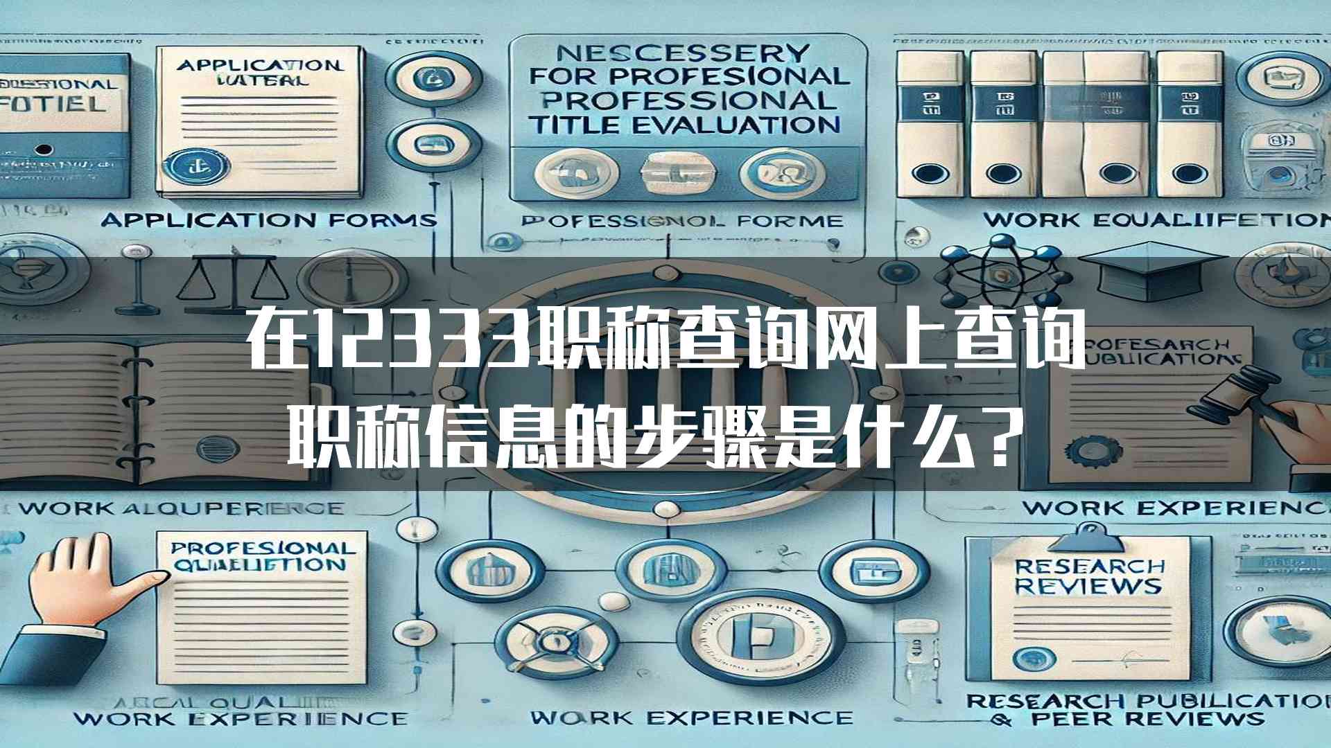 在12333职称查询网上查询职称信息的步骤是什么？