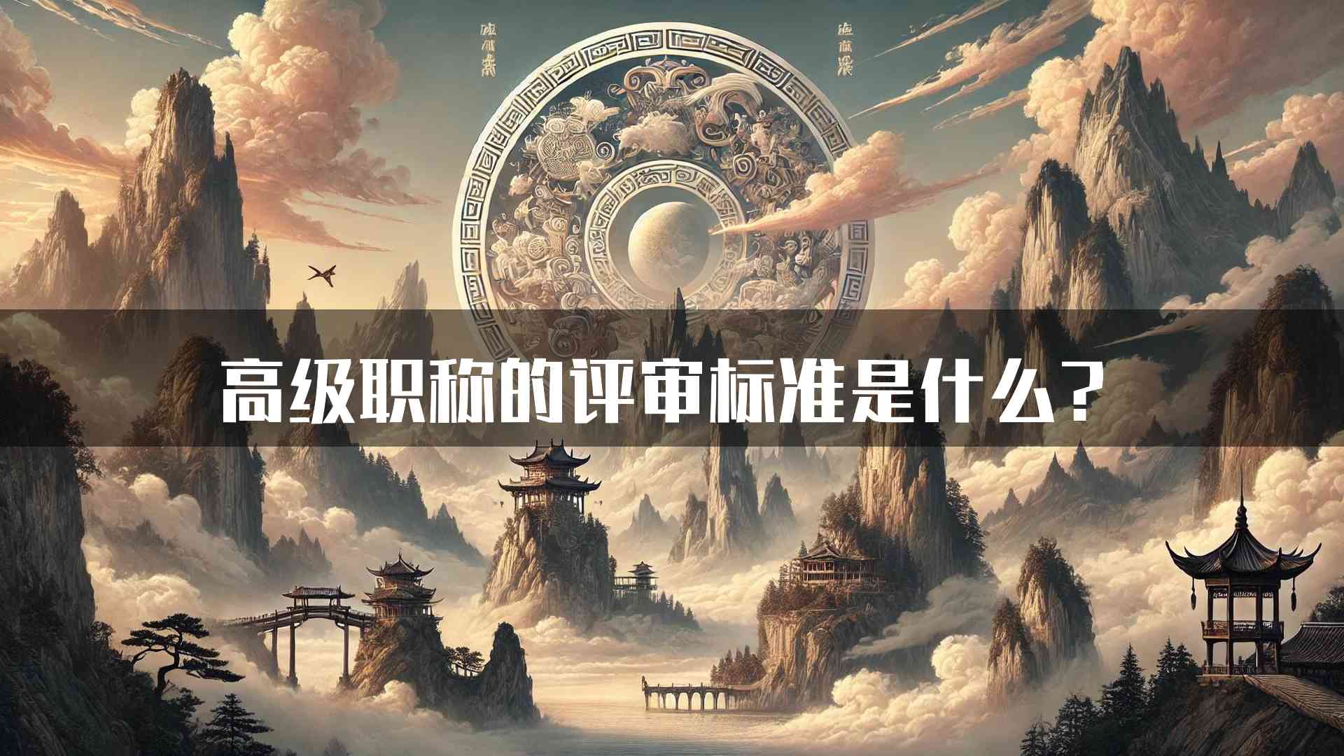 高级职称的评审标准是什么？