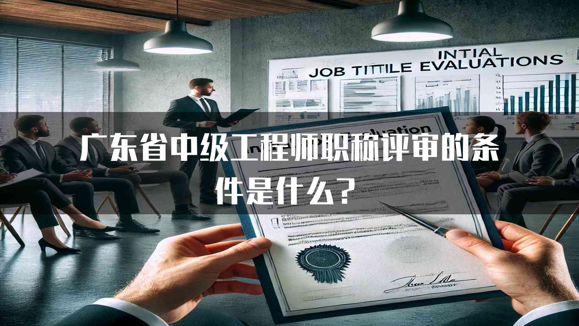 广东省中级工程师职称评审的条件是什么？