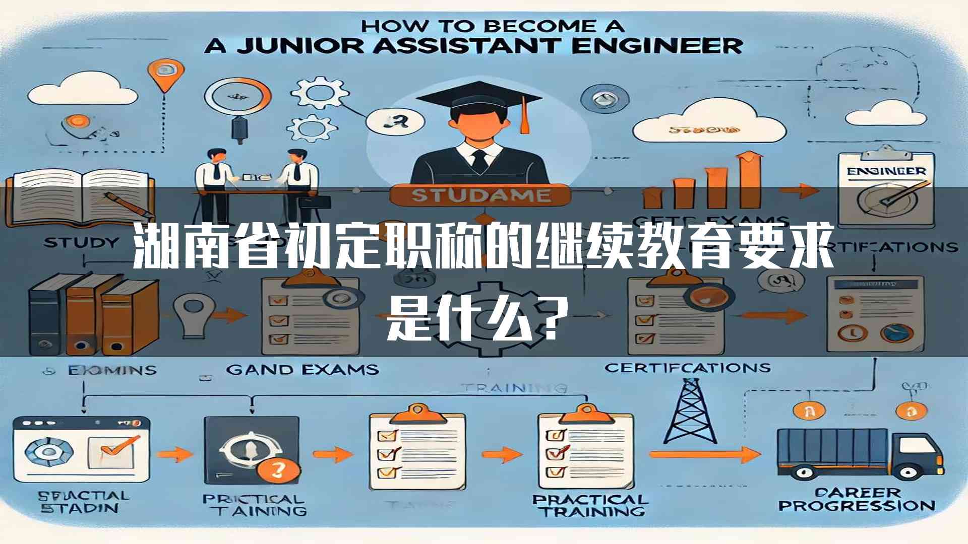 湖南省初定职称的继续教育要求是什么？