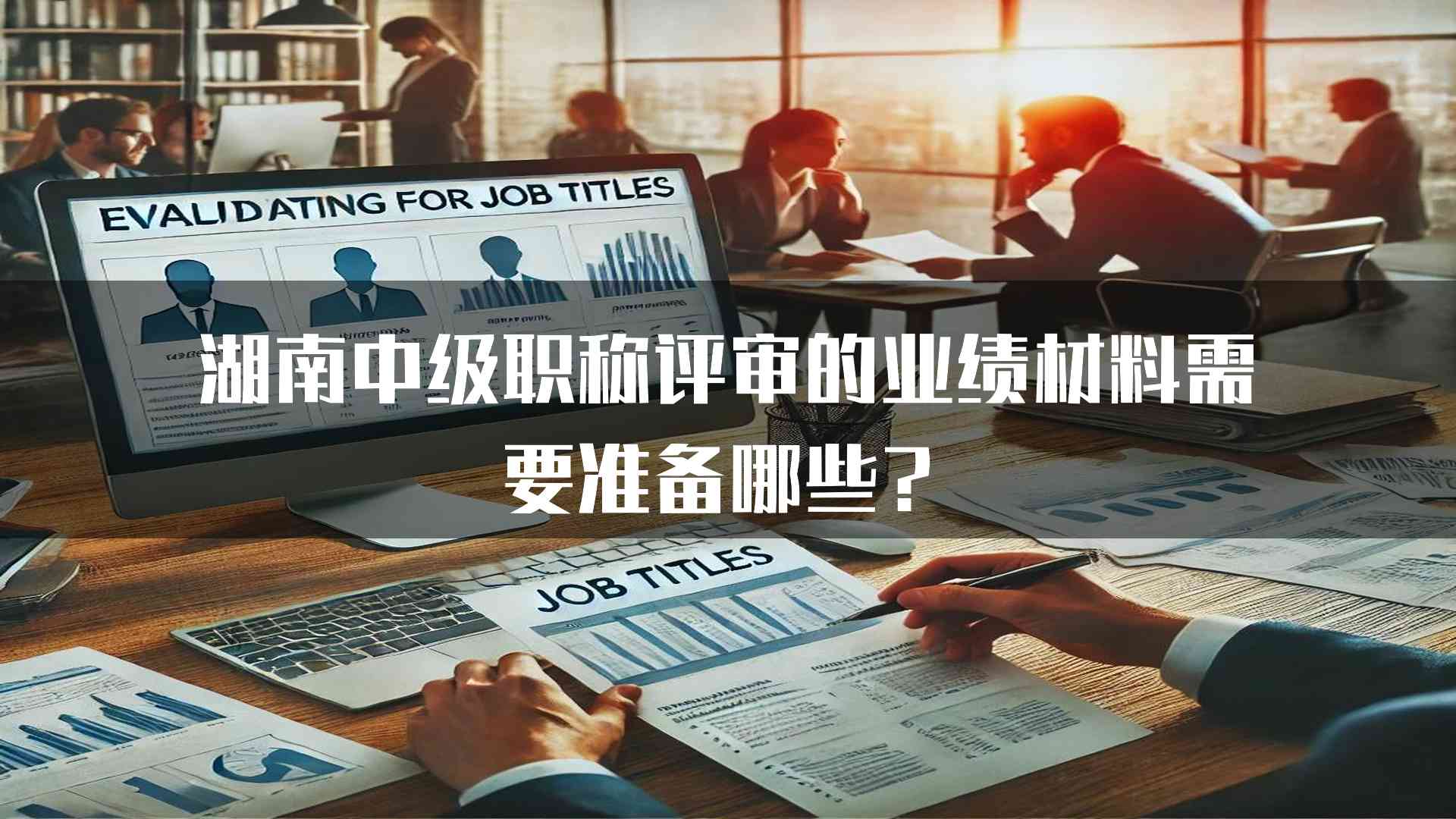 湖南中级职称评审的业绩材料需要准备哪些？