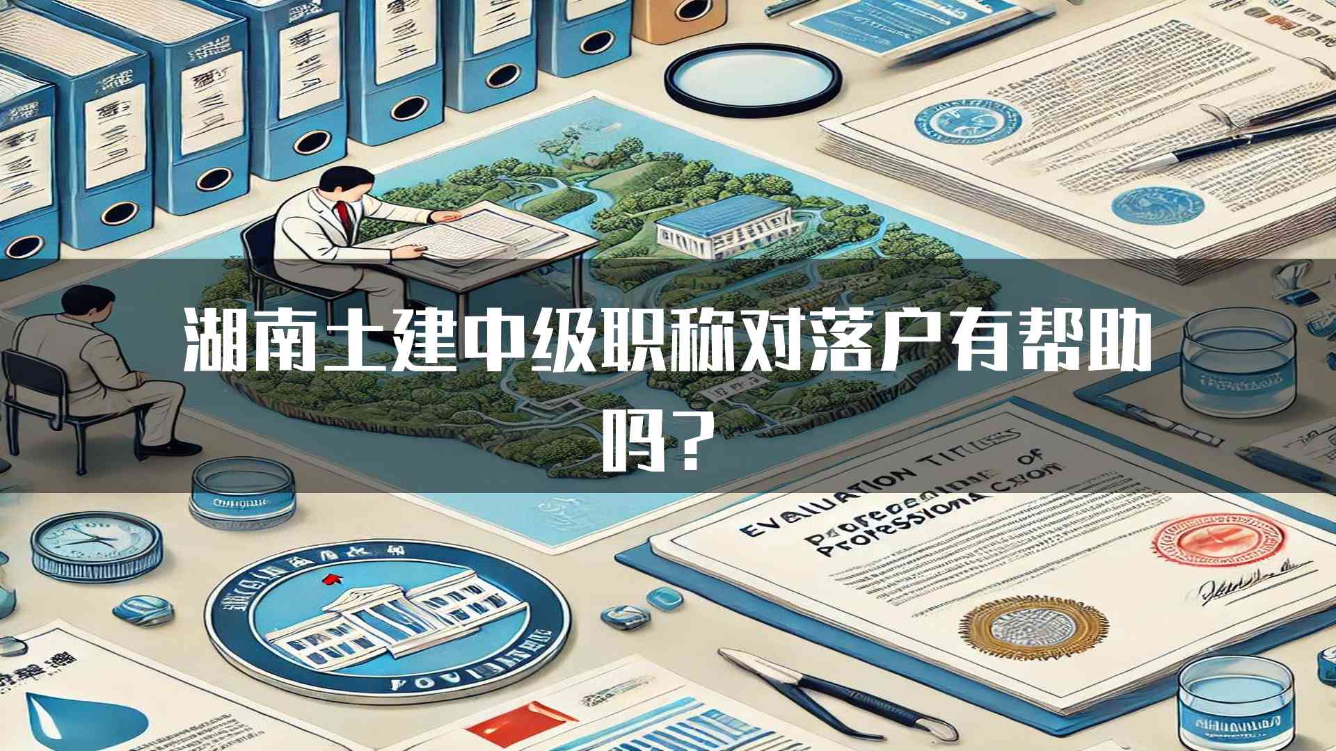 湖南土建中级职称对落户有帮助吗？