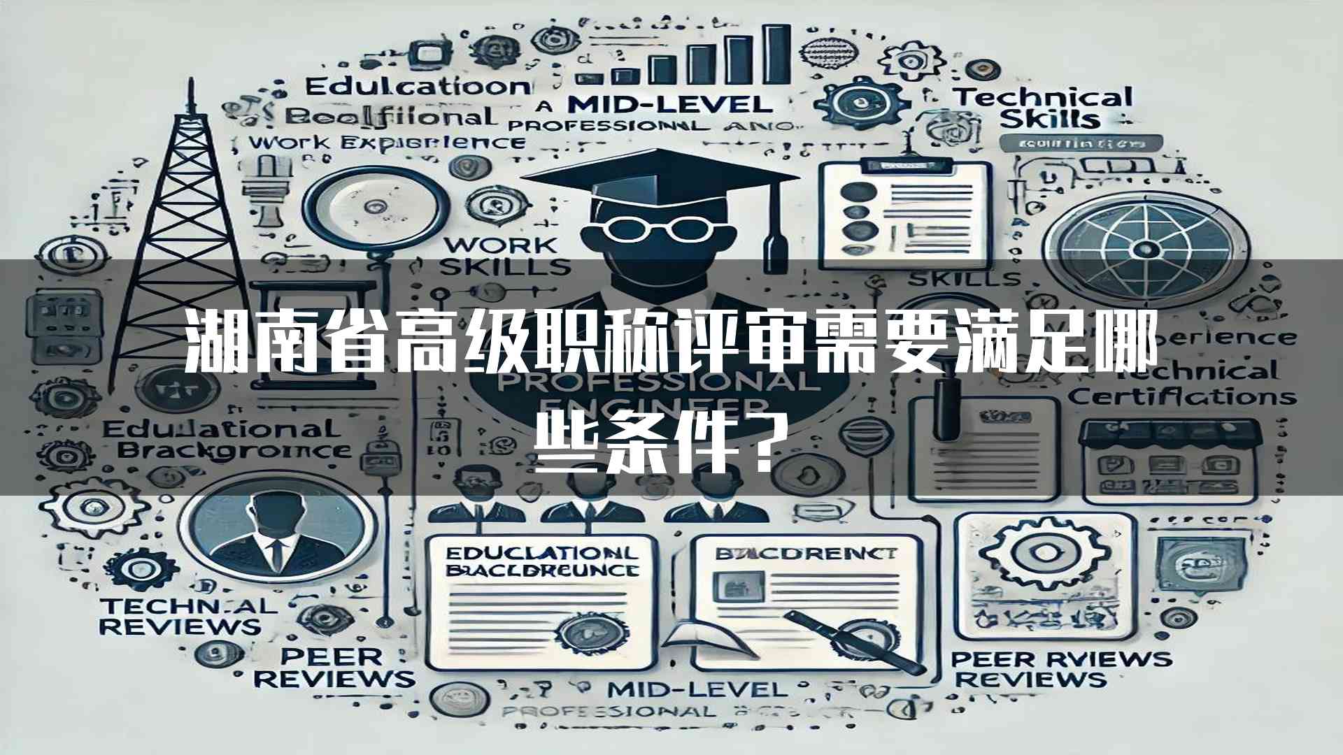 湖南省高级职称评审需要满足哪些条件？