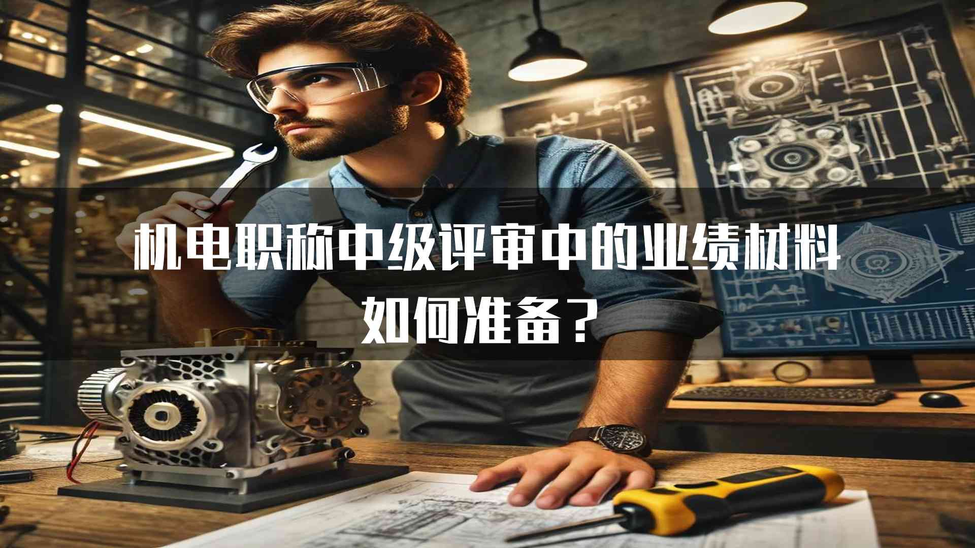 机电职称中级评审中的业绩材料如何准备？