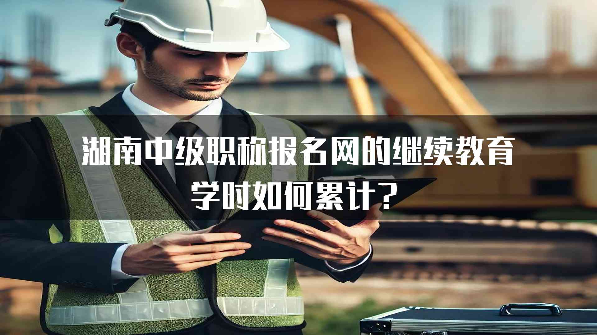 湖南中级职称报名网的继续教育学时如何累计？