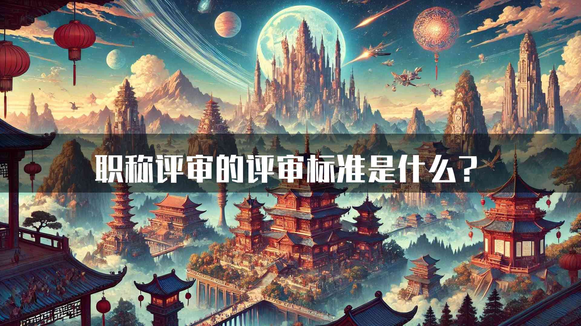 职称评审的评审标准是什么？