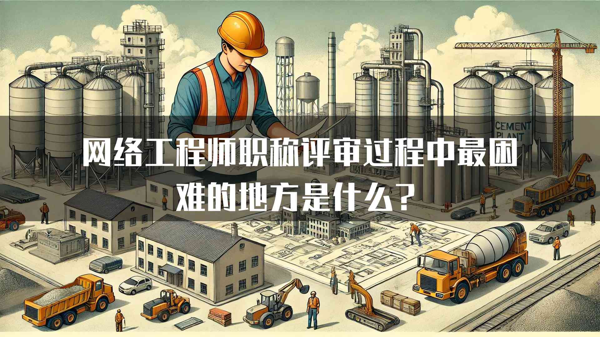 网络工程师职称评审过程中最困难的地方是什么？