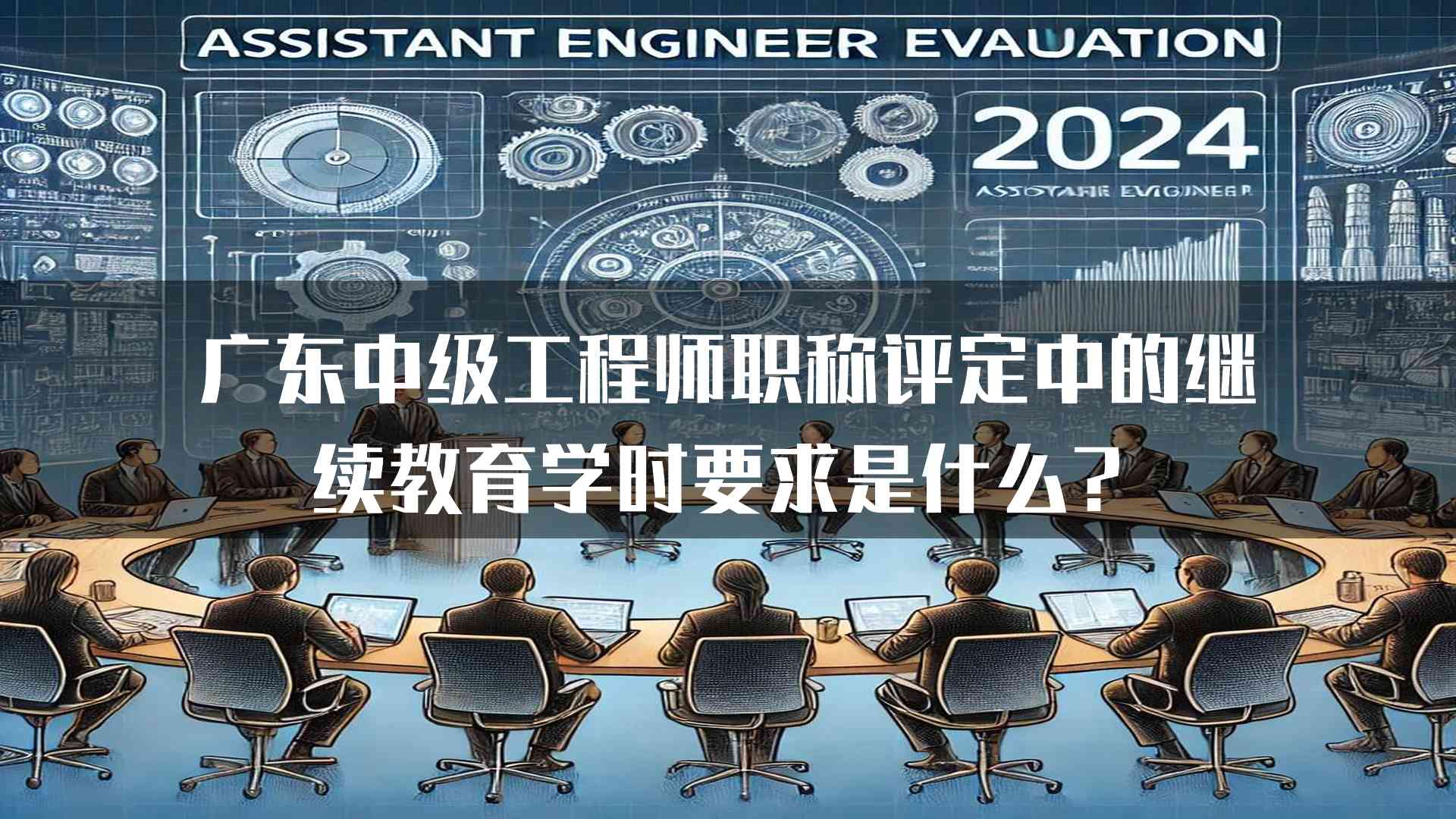 广东中级工程师职称评定中的继续教育学时要求是什么？