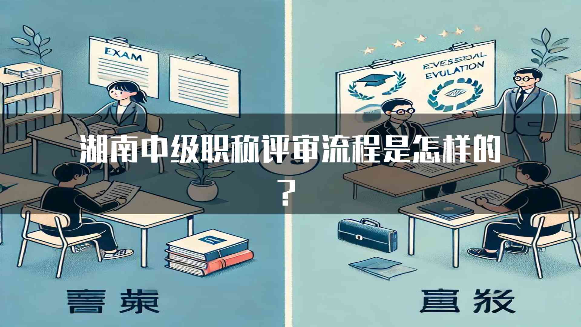 湖南中级职称评审流程是怎样的？